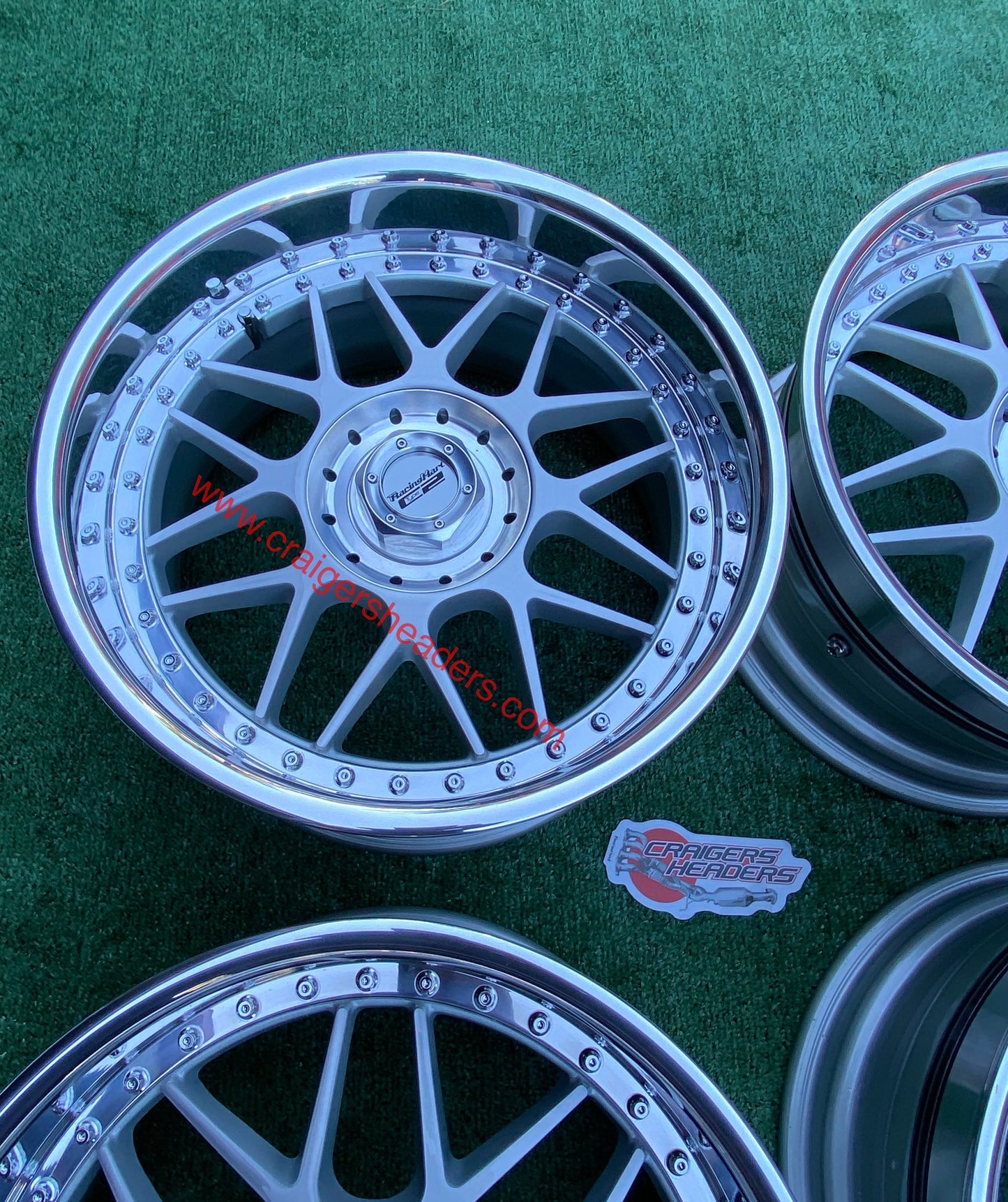 Racing Hart Type C2’s - 4x100 & 4x114 - 17X8.5" +22 Offset
