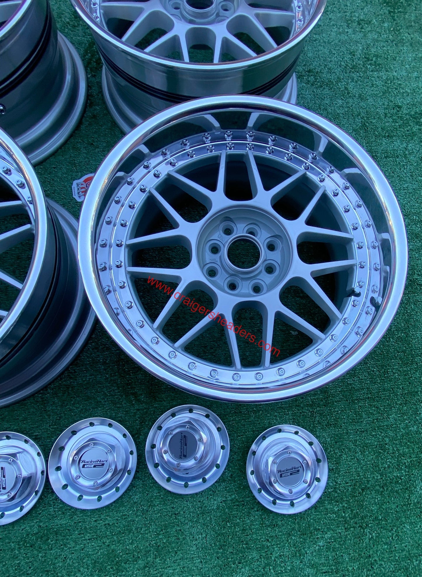 Racing Hart Type C2’s - 4x100 & 4x114 - 17X8.5" +22 Offset