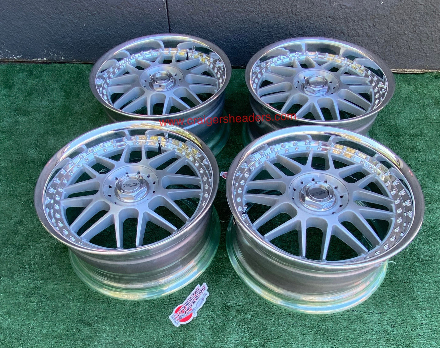 Racing Hart Type C2’s - 4x114, 5x114 - 18 x 9", +40 Offset -Square Setup