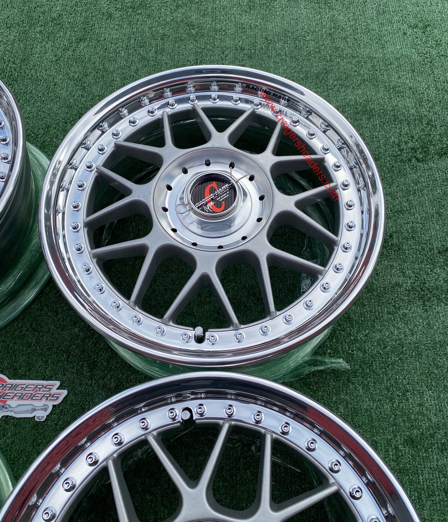 Racing Hart Type C’s - 4x114 & 5x114 - 16 x 7" +38 Offset