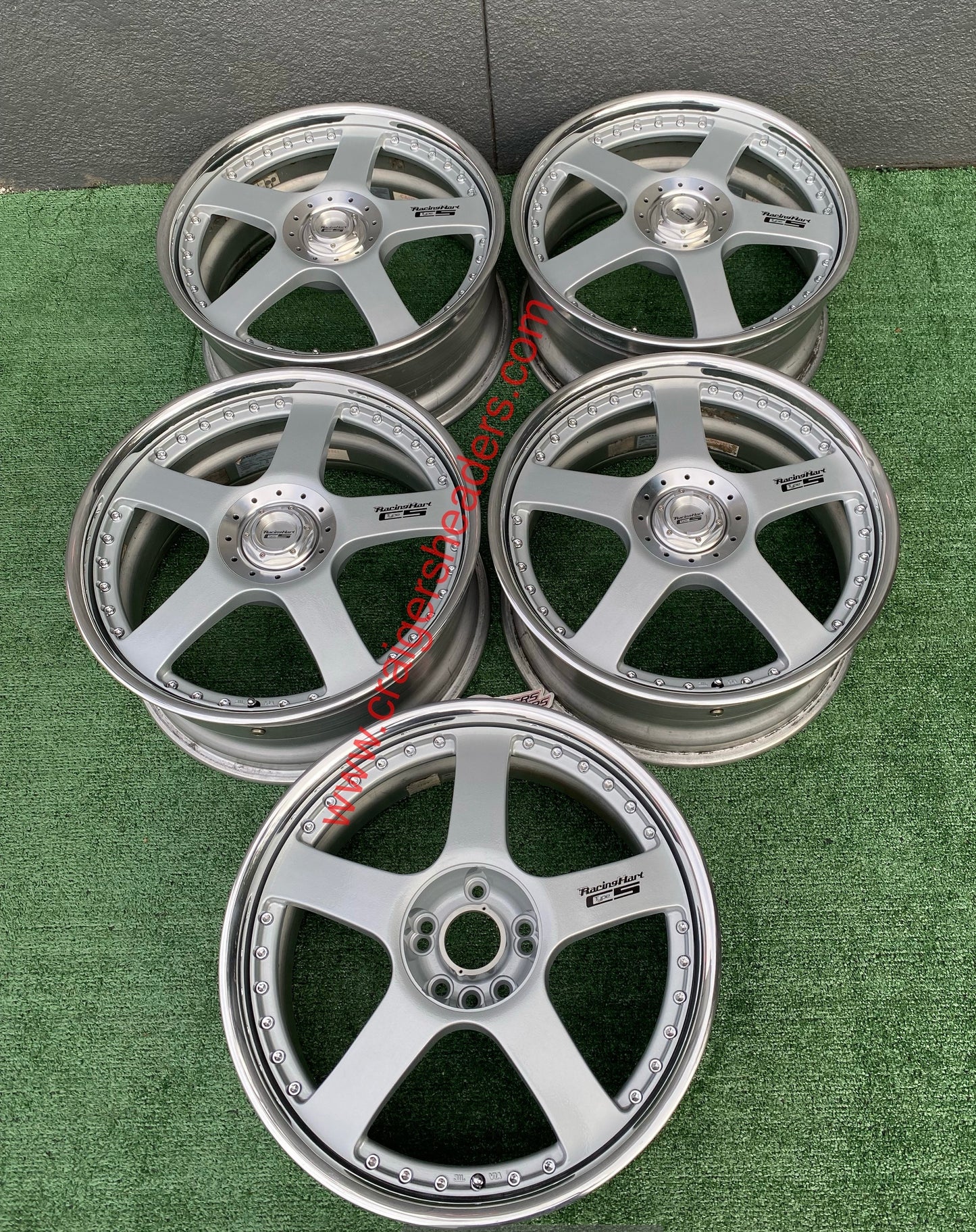 Racing Hart Type C5’s - 5x114 & 4x114 - 19 x 8.5” +45 Offset