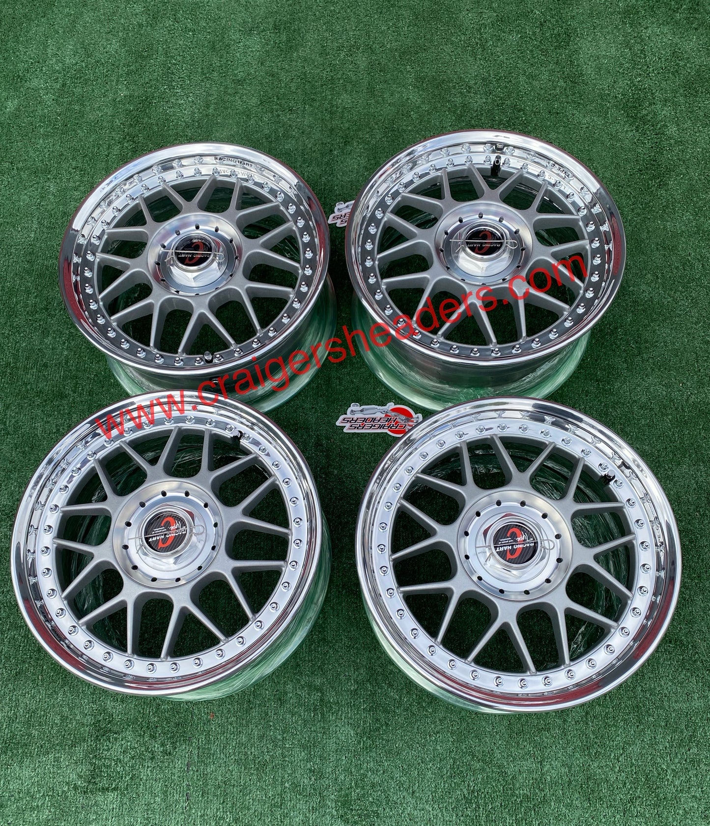 Racing Hart Type C’s - 4x114 & 5x114 - 16 x 7" +38 Offset