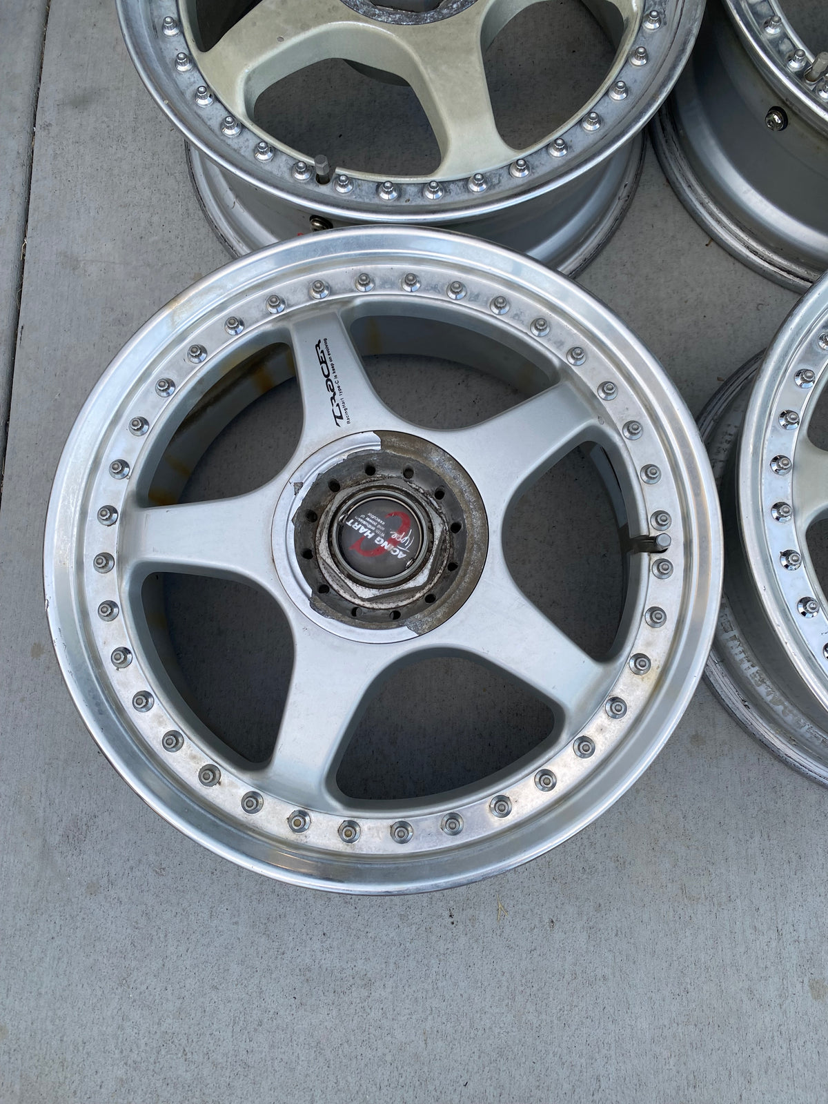 Racing Hart Tracer Type C’s - 5x100 & 4x100 - 17x7.5" +40 Offset