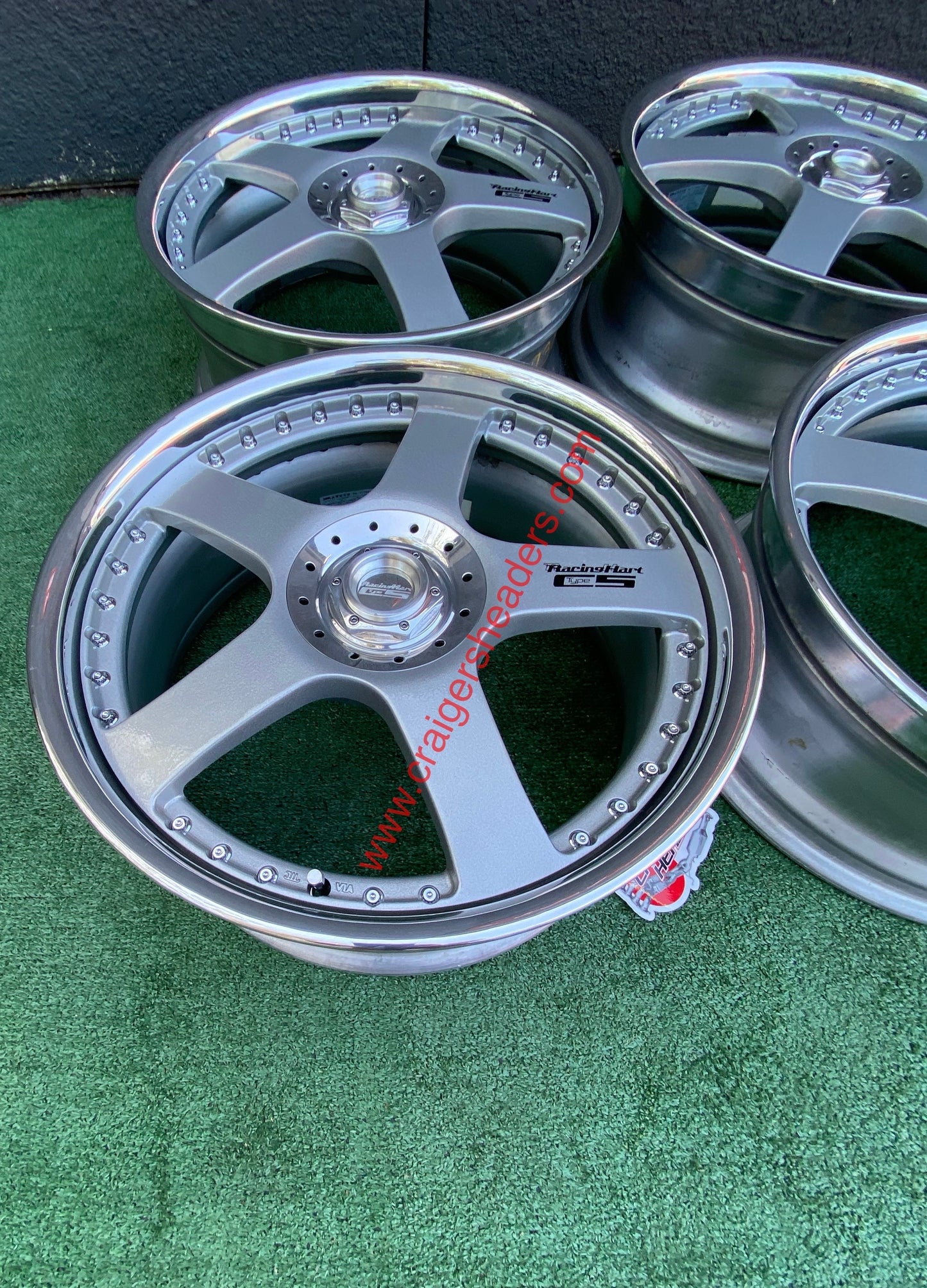 Racing Hart Type C5’s - 5x114 & 4x114 - 19 x 8” +50 Offset
