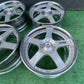 Racing Hart Type C5’s - 4x114 & 5x114 - 18 x 8.5” +38 Offset ~ Square Setup