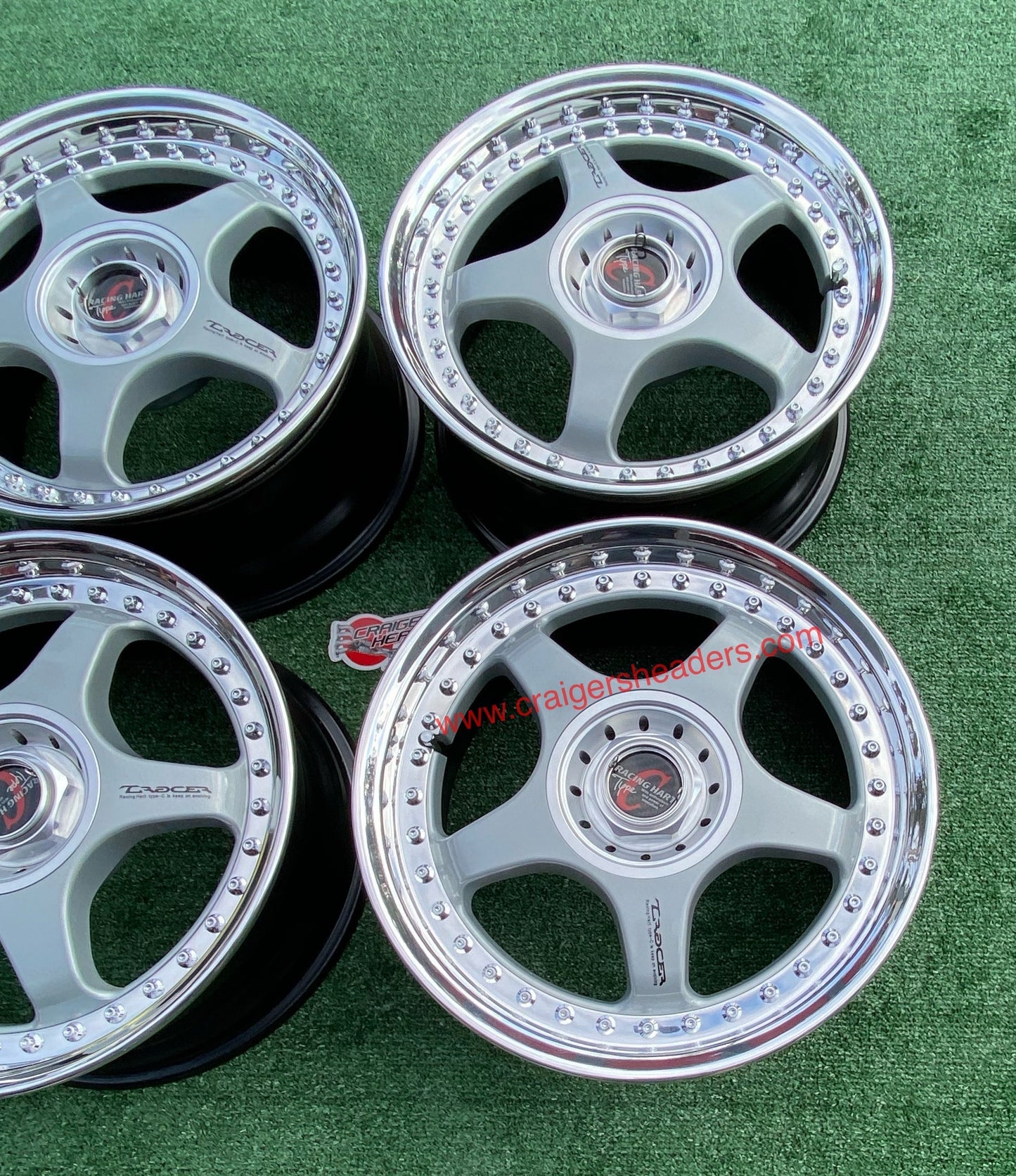 Racing Hart Tracer Type C’s - 4x100 & 5x100 - 16X7" +38 Offset