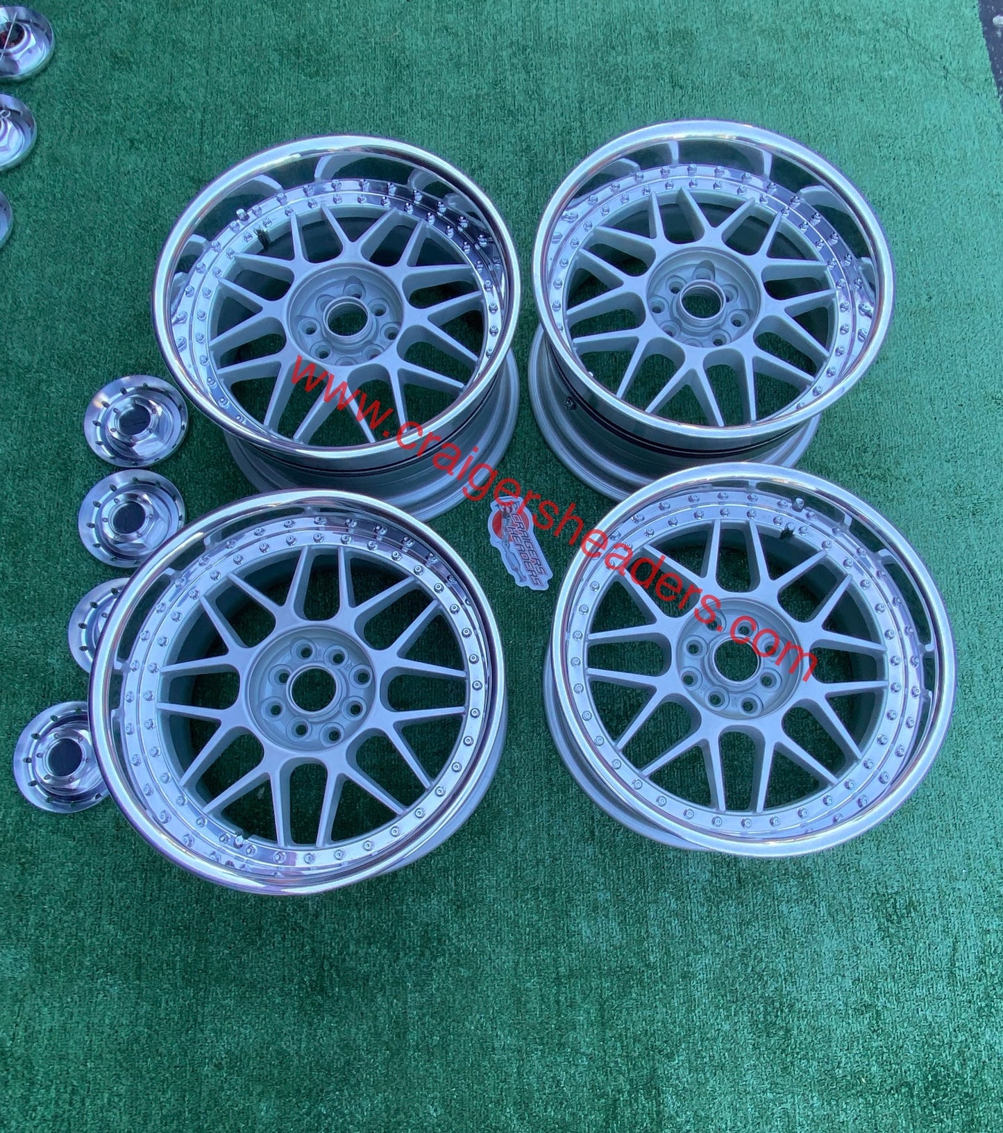 Racing Hart Type C2’s - 4x100 & 4x114 - 17X8.5" +22 Offset