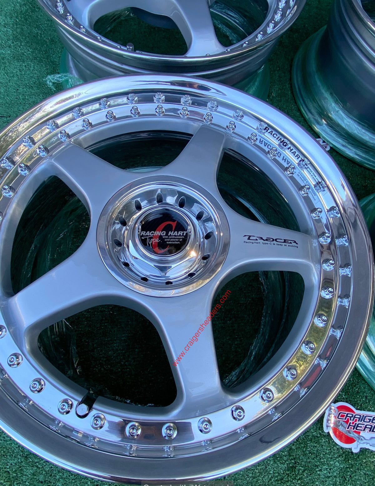Racing Hart Tracer Type C’s - 5x100 & 4x100 - 17x7.5" +40 Offset