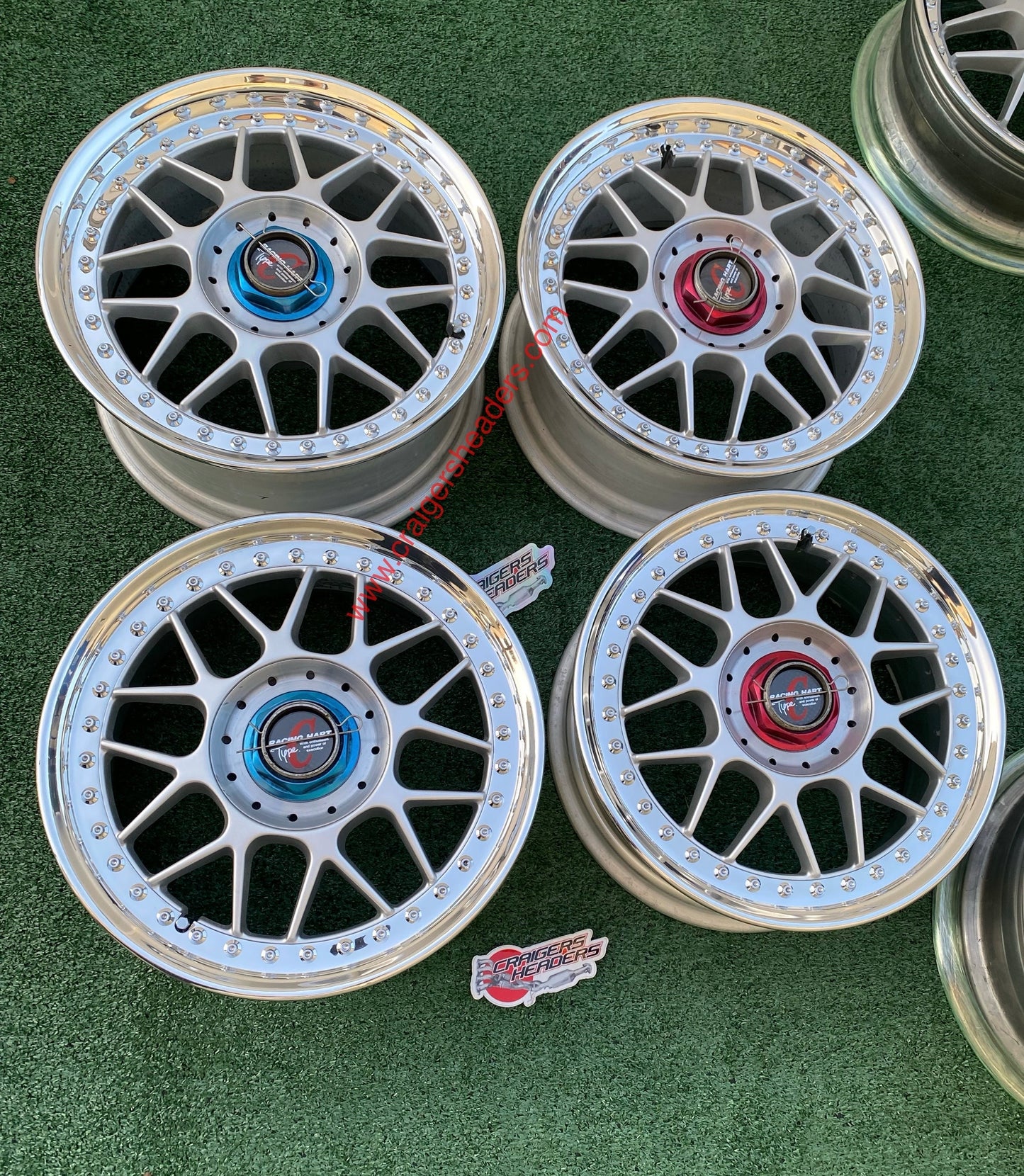 Racing Hart Type C’s - 5x114 - 16x7" and 16x8", +33 Offset