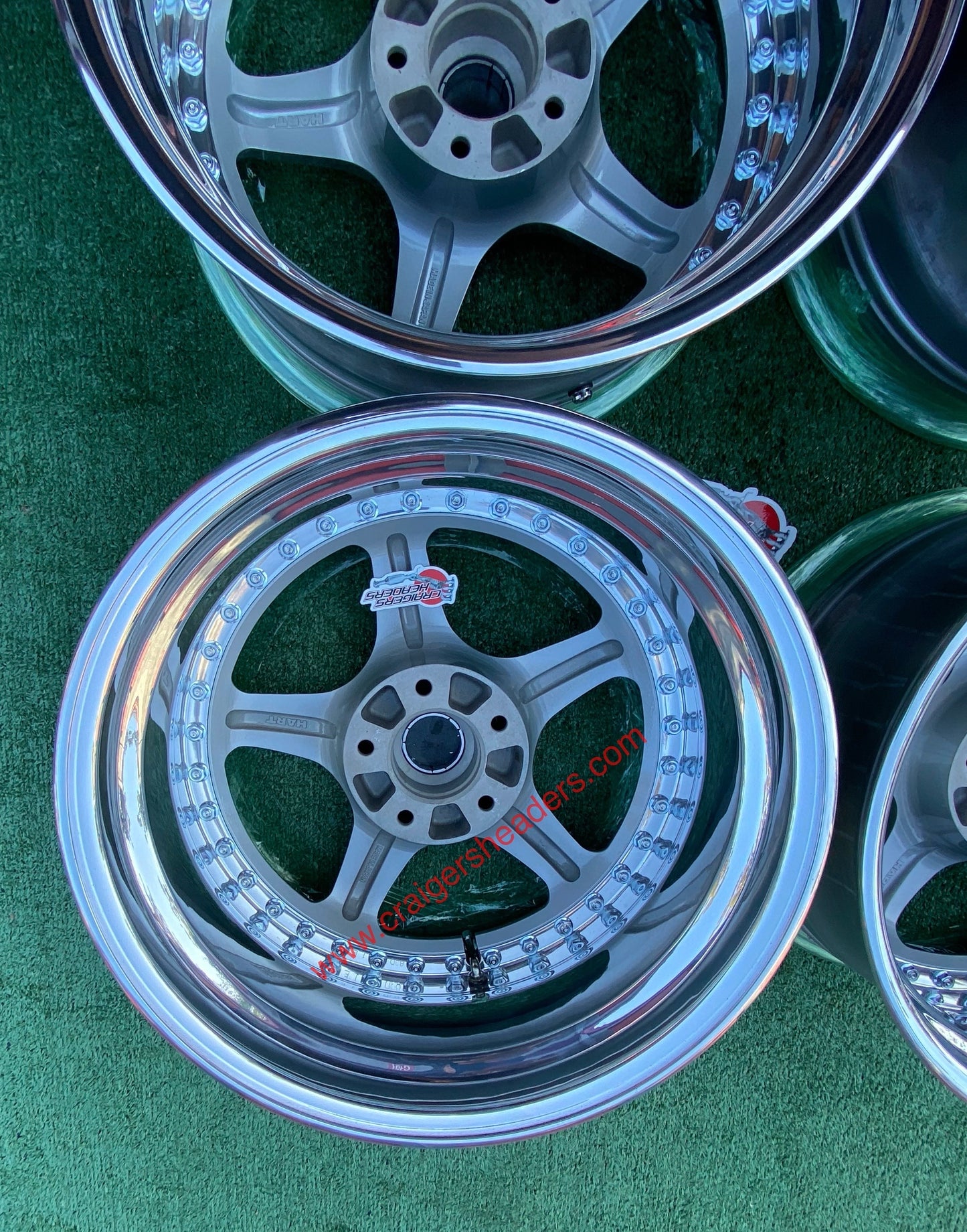 Racing Hart Tracer Type C’s - 5x114 - 17x9" +17 Offset