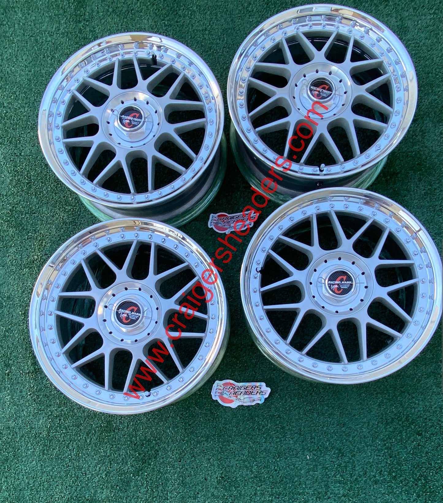 Racing Hart Type C2’s - 4x100 & 4x114 - 17 x 7”