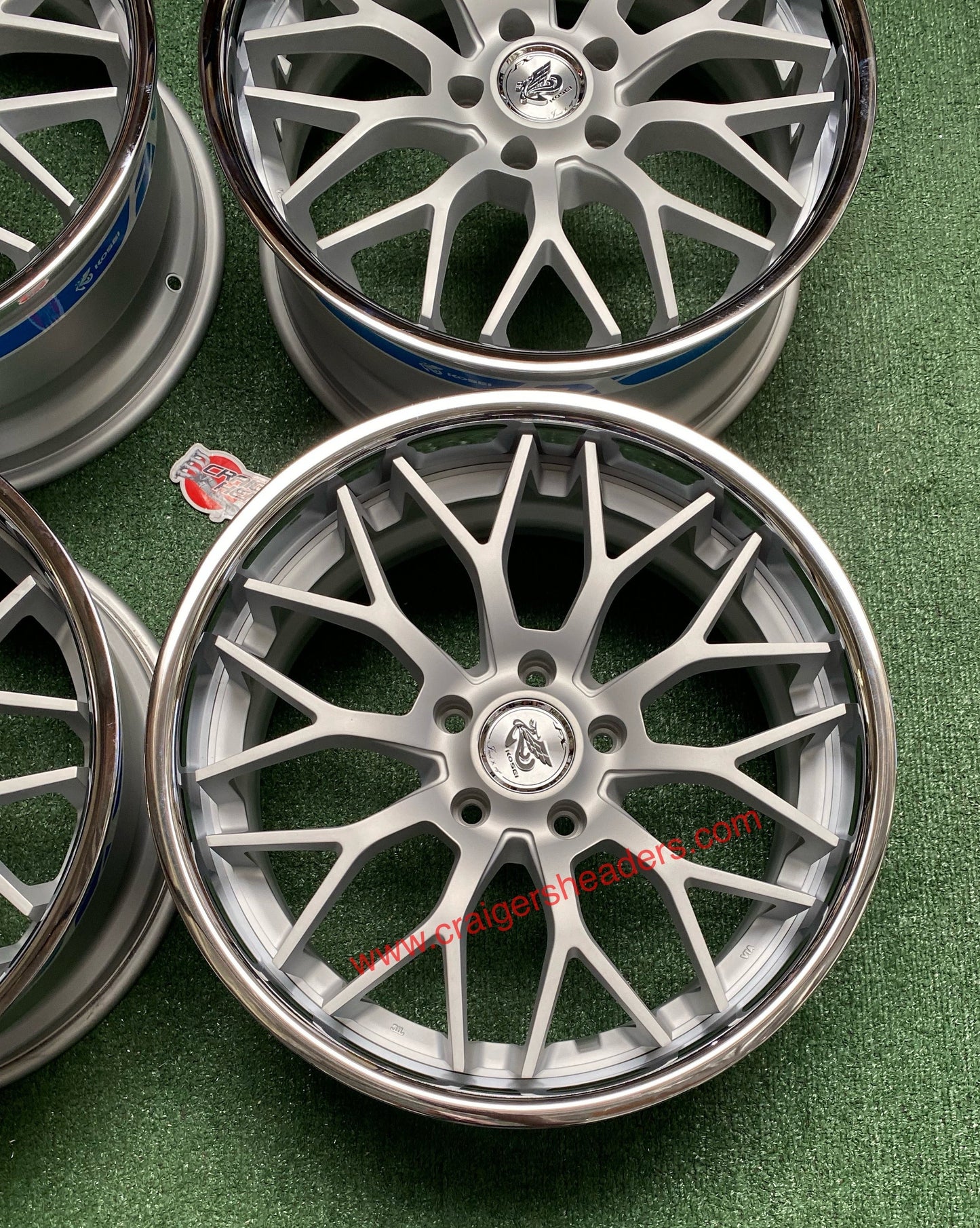 Kosei FX-03 Wheelset - 5x120 - 19x8.5" +38 Offset
