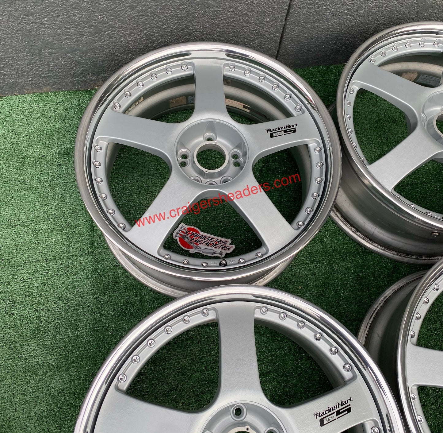 Racing Hart Type C5’s - 5x114 & 4x114 - 19 x 8.5” +45 Offset