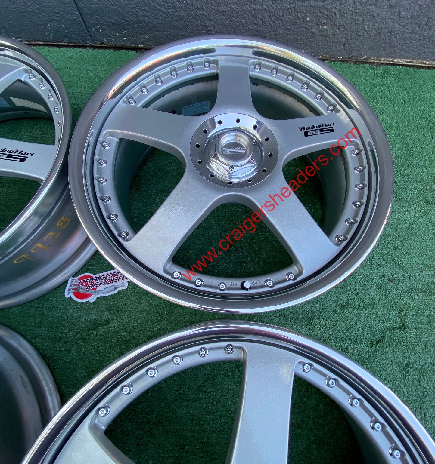 Racing Hart Type C5’s - 5x114 & 4x114 - 19 x 8” +50 Offset