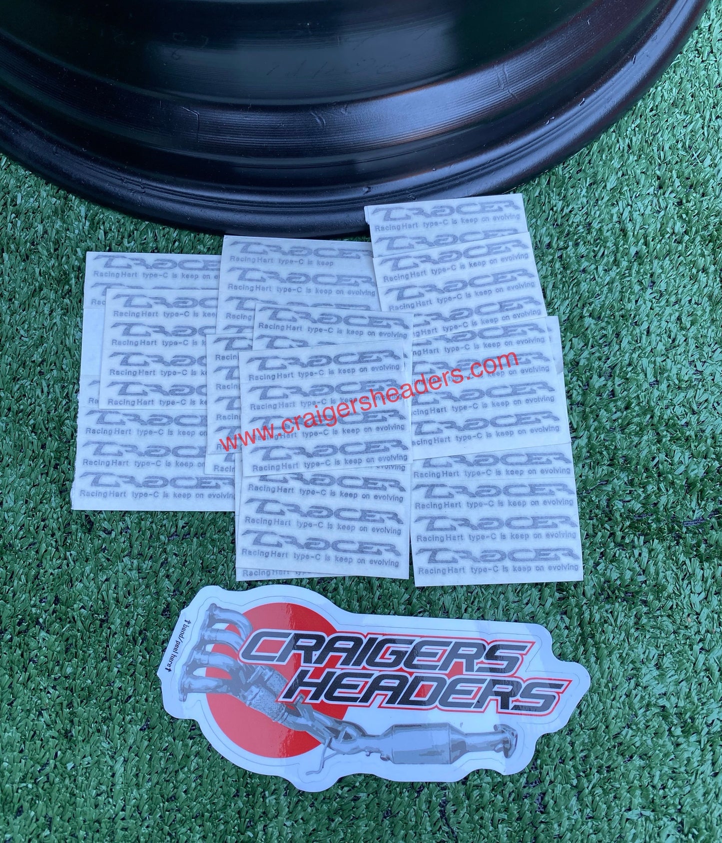 Racing Hart Tracer Type C Spoke Replacement Stickers