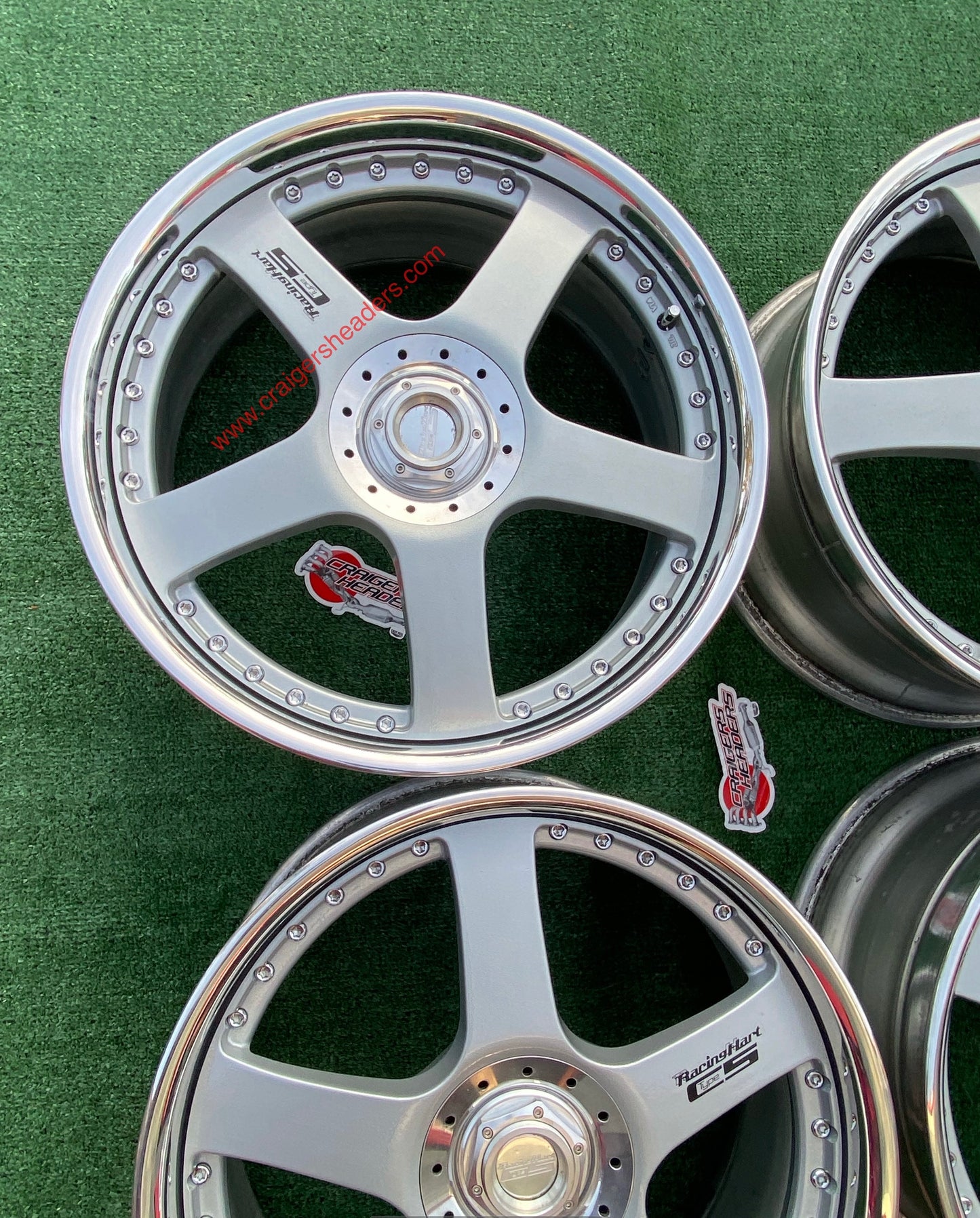 Racing Hart Type C5’s - 5x114 & 4x114 - 19 x 8.5” +38 Offset