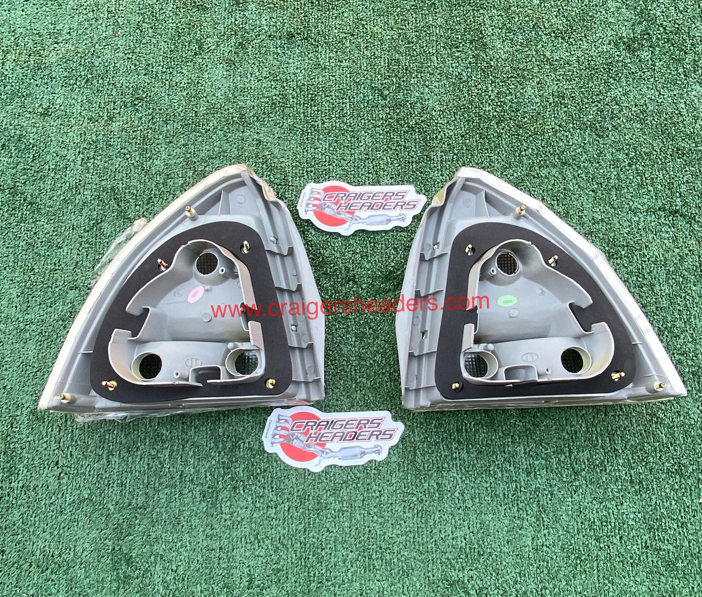 Clear White Rear Tail Light Lamps For Honda Prelude 92-96