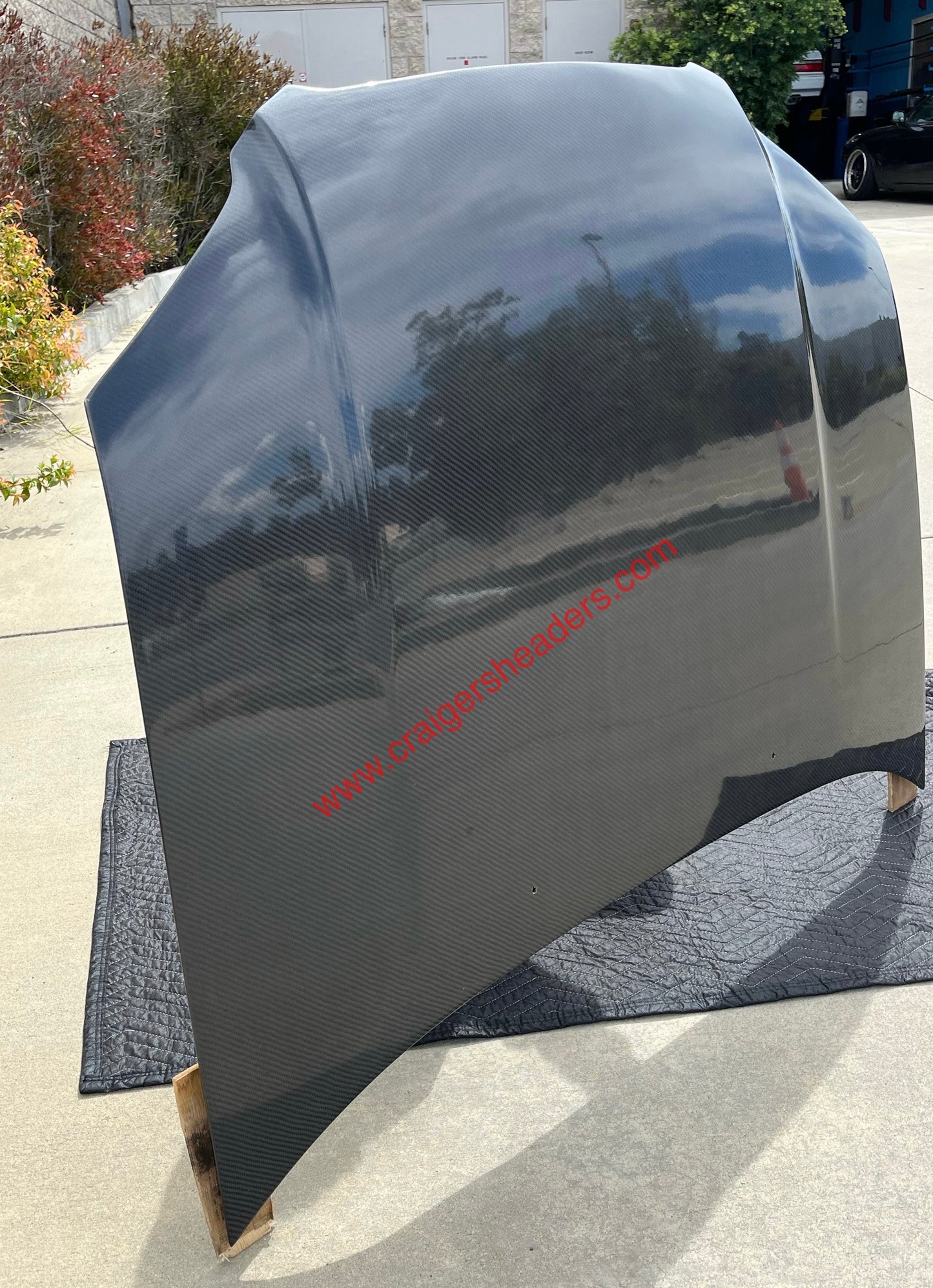 Seibon 2004-2005 Subaru WRX/STi RS style carbon fiber hood