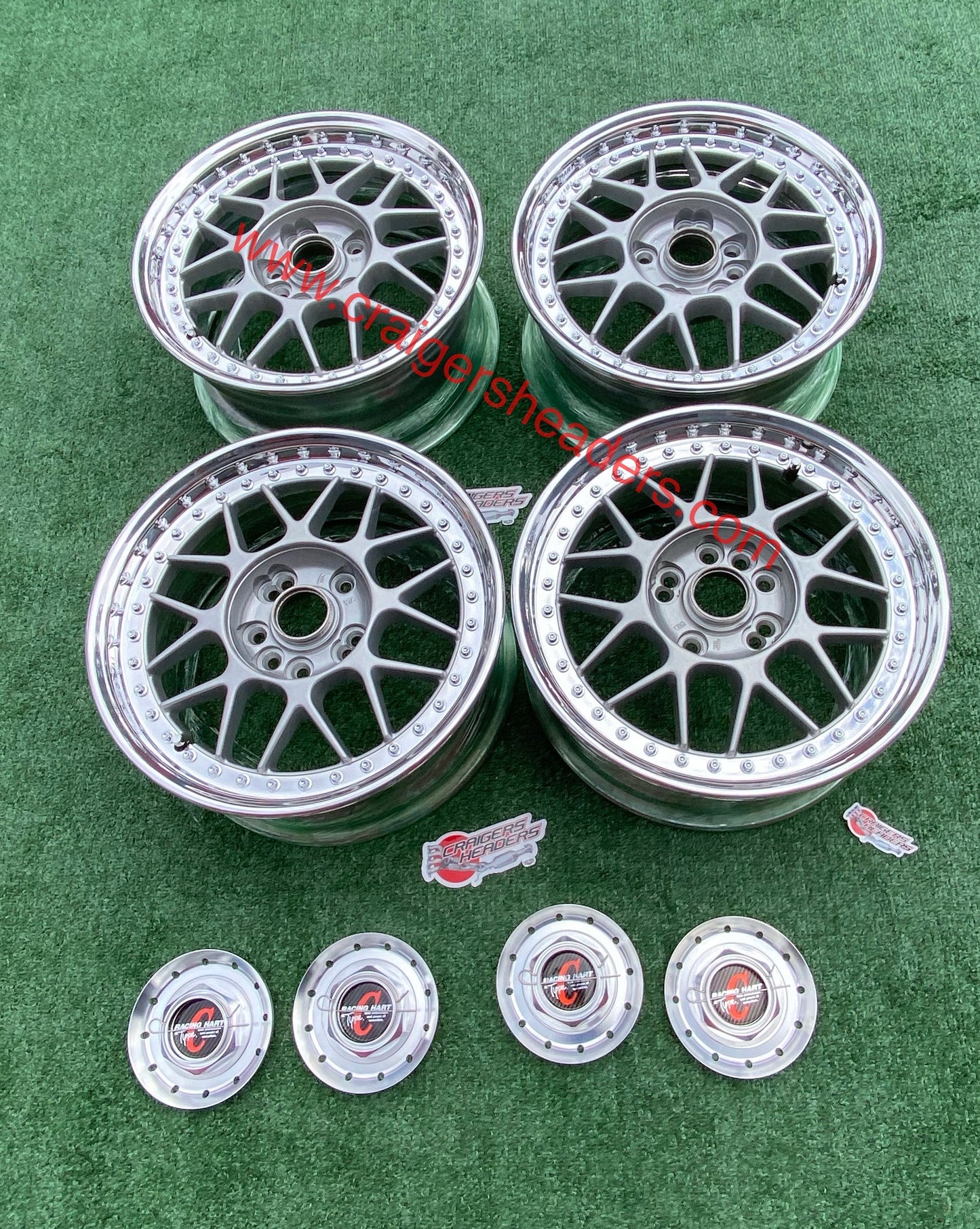 Racing Hart Type C’s - 4x114 & 5x114 - 16 x 7" +38 Offset
