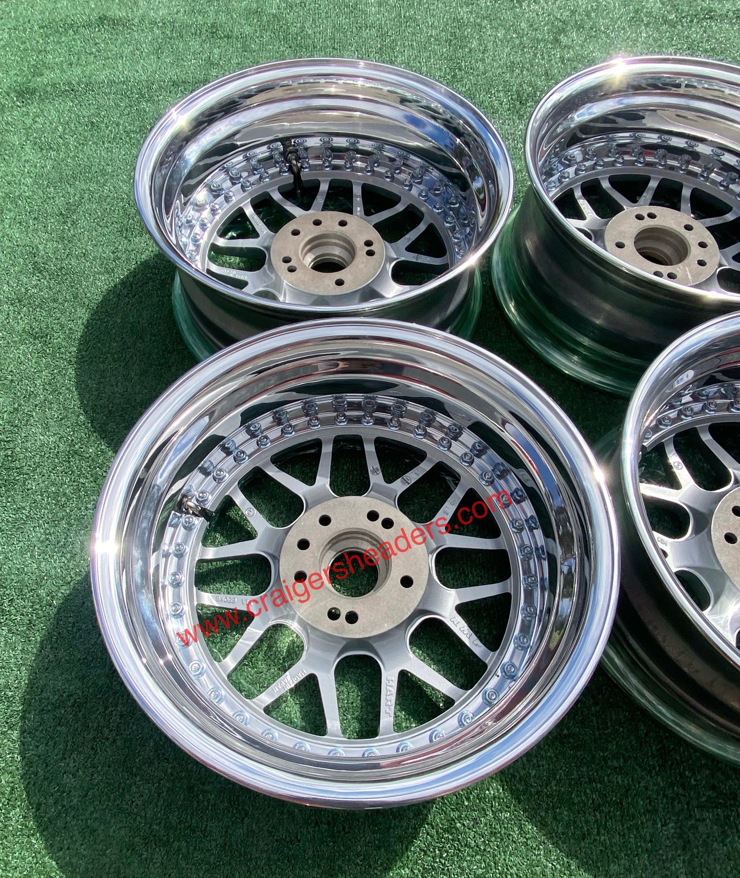 Racing Hart Type C’s - 4x114 & 5x114 - 16 x 6.5" +31 Offset