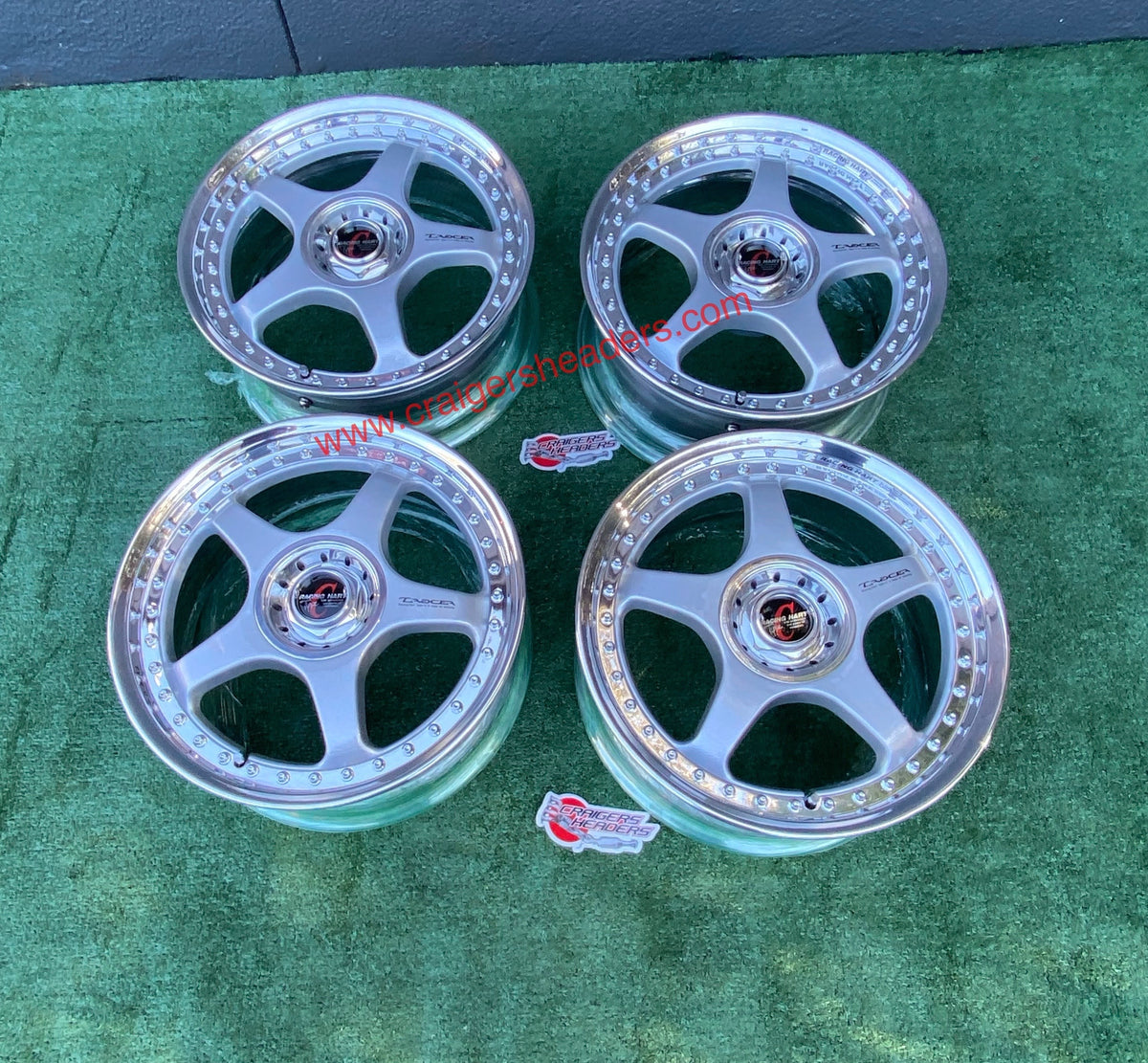 Racing Hart Tracer Type C’s - 5x100 & 4x100 - 17x7.5" +40 Offset