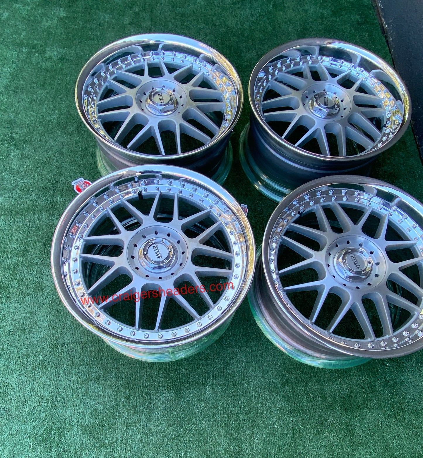 Racing Hart Type C2’s - 4x114, 5x114 - 18 x 9", +40 Offset -Square Setup