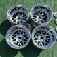 Racing Hart Type C’s - 4x114 & 5x114 - 16 x 8" +38 Offset