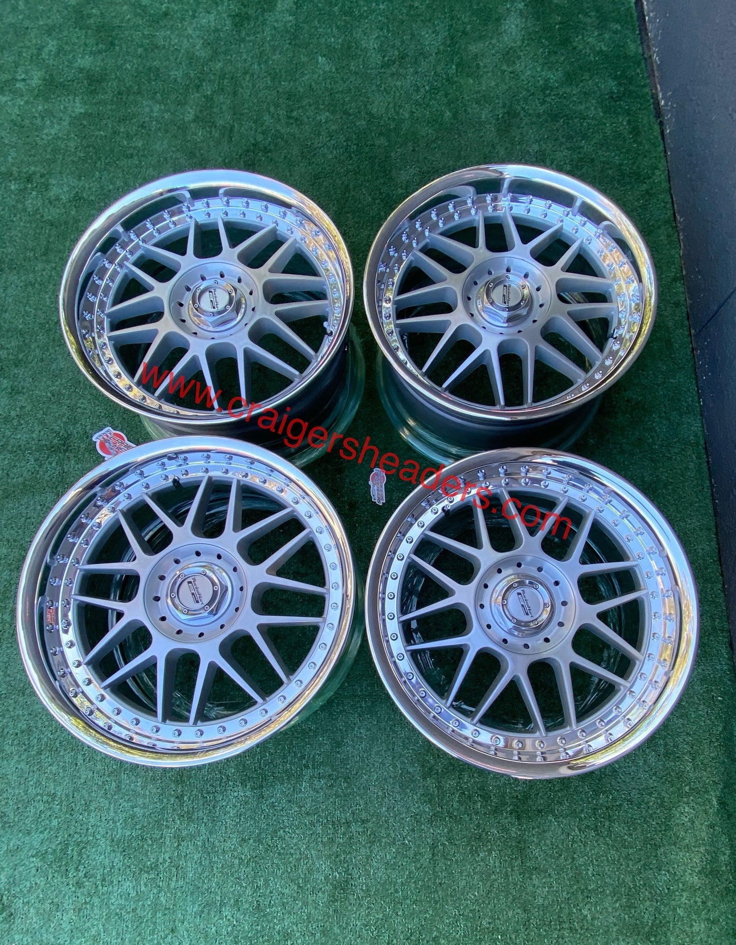 Racing Hart Type C2’s - 4x114, 5x114 - 18 x 9", +40 Offset -Square Setup