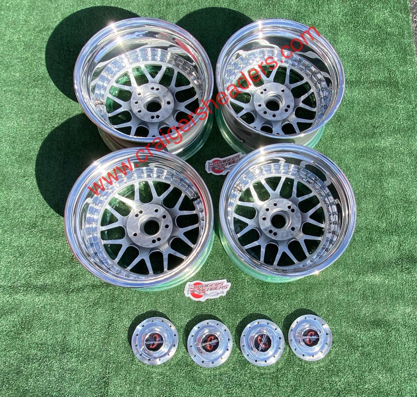 Racing Hart Type C’s - 4x114 & 5x114 - 16 x 8" +38 Offset