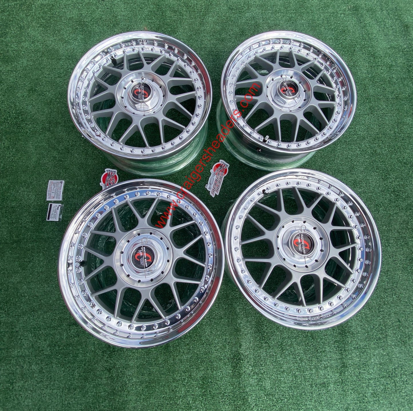 Racing Hart Type C’s - 4x114 & 5x114 - 16 x 6.5" +31 Offset