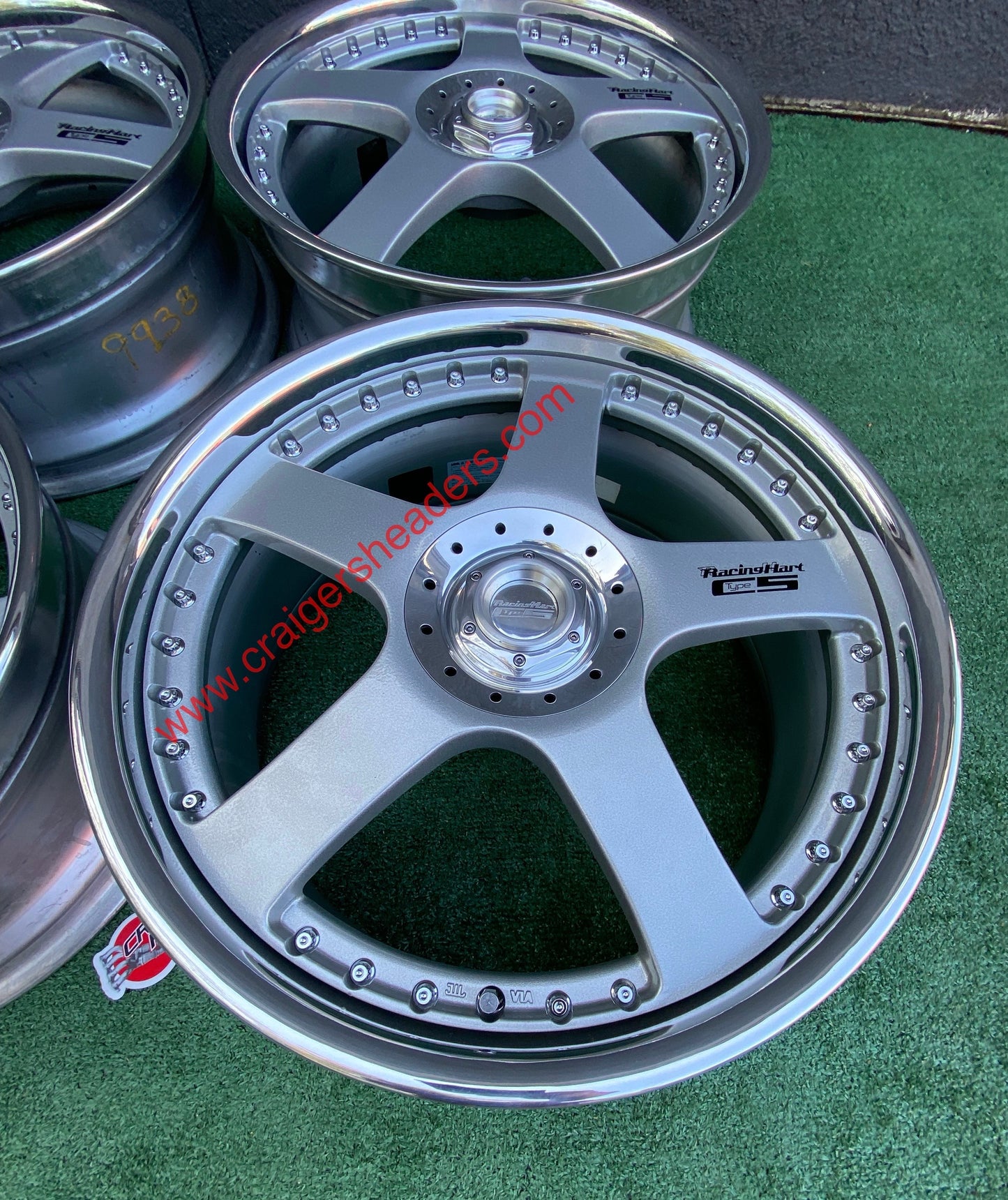 Racing Hart Type C5’s - 5x114 & 4x114 - 19 x 8” +50 Offset