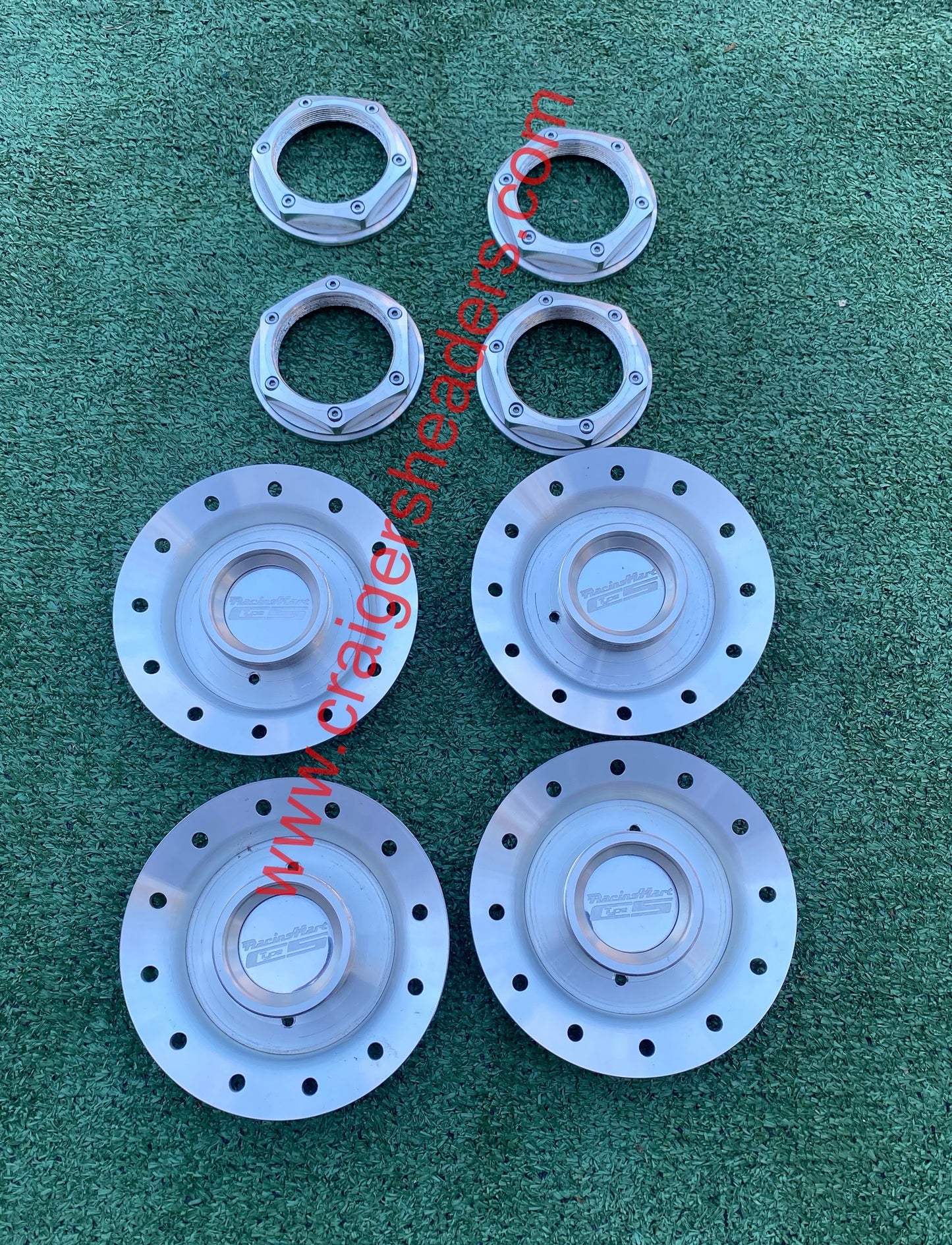 Original Racing Hart C5 Caps and Dishes