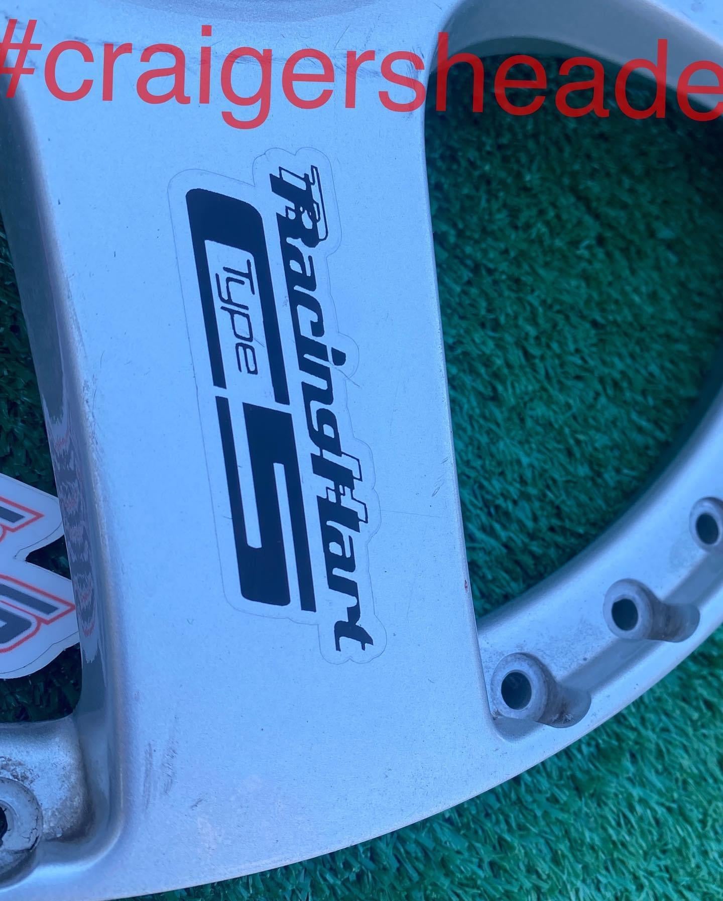 Racing Hart C5 Spoke Replacement Stickers