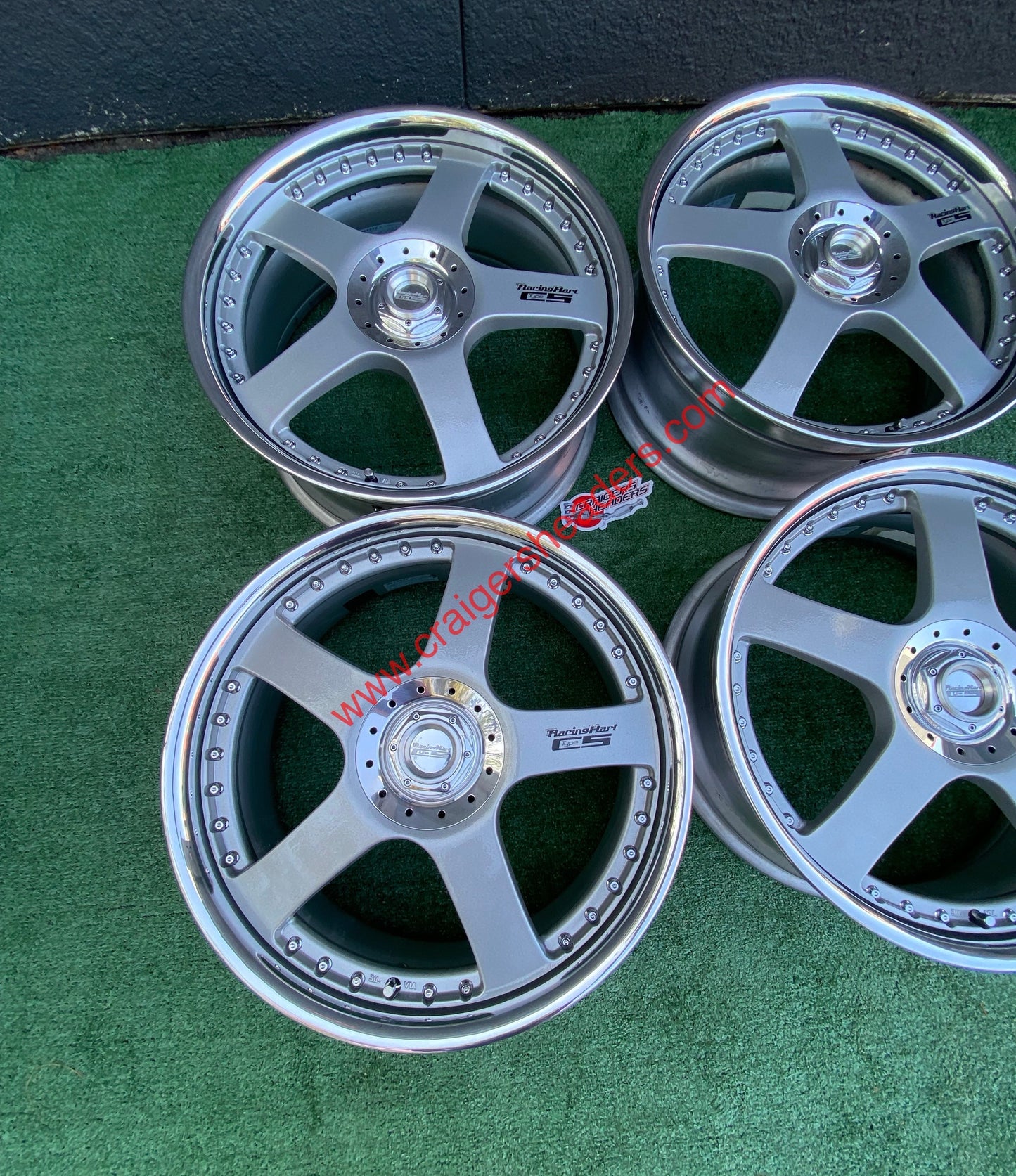Racing Hart Type C5’s - 5x114 & 4x114 - 19 x 8” +50 Offset