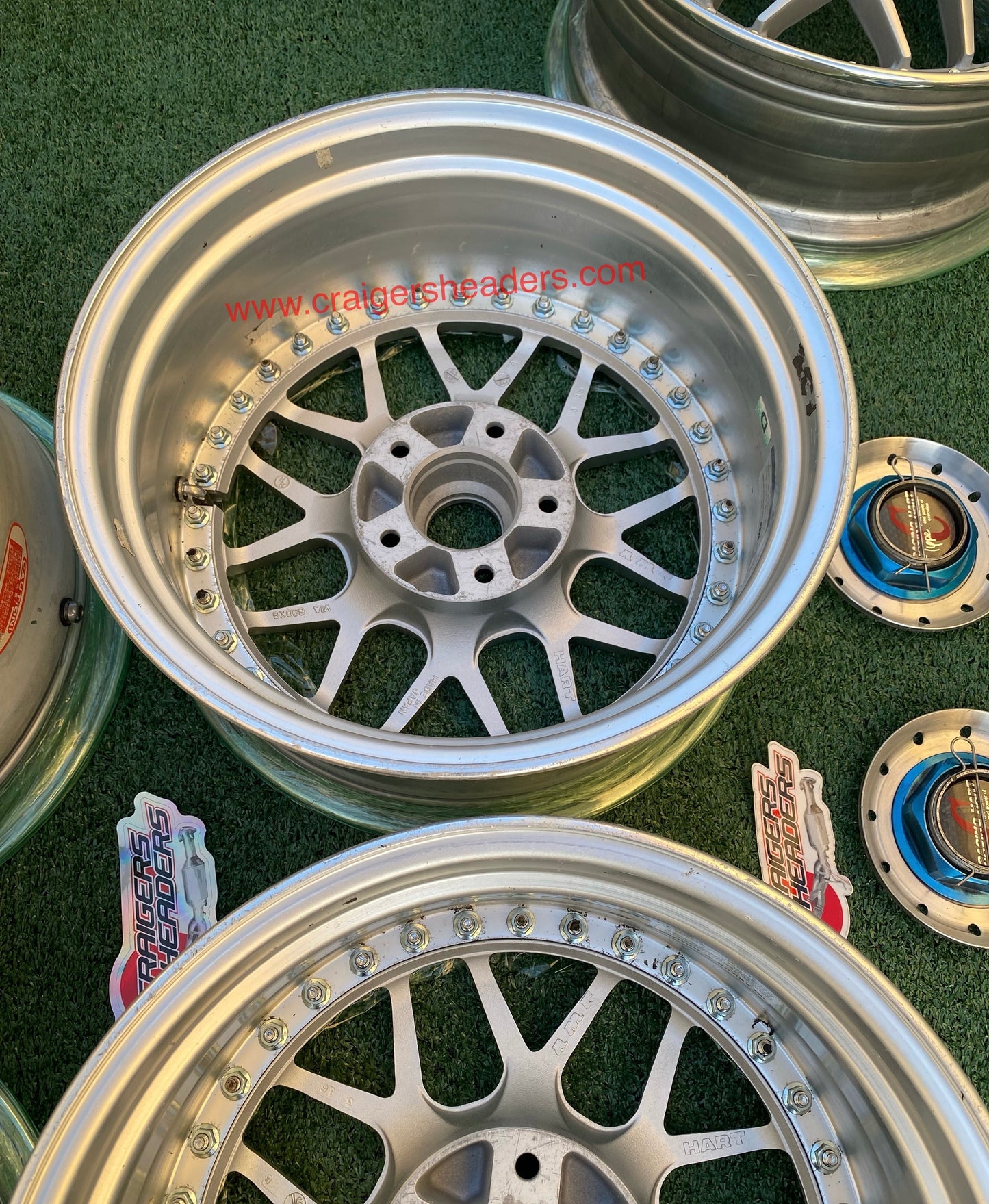 Racing Hart Type C’s - 5x114 - 16x7" and 16x8", +33 Offset