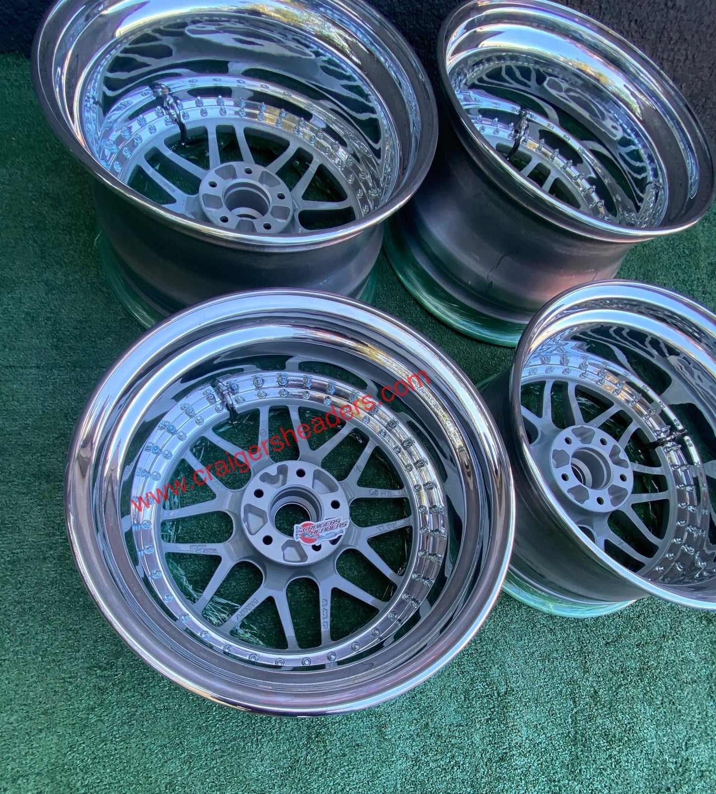 Racing Hart Type C2’s - 5x114 - 17x8" and 18x9x5” ~ NSX Setup