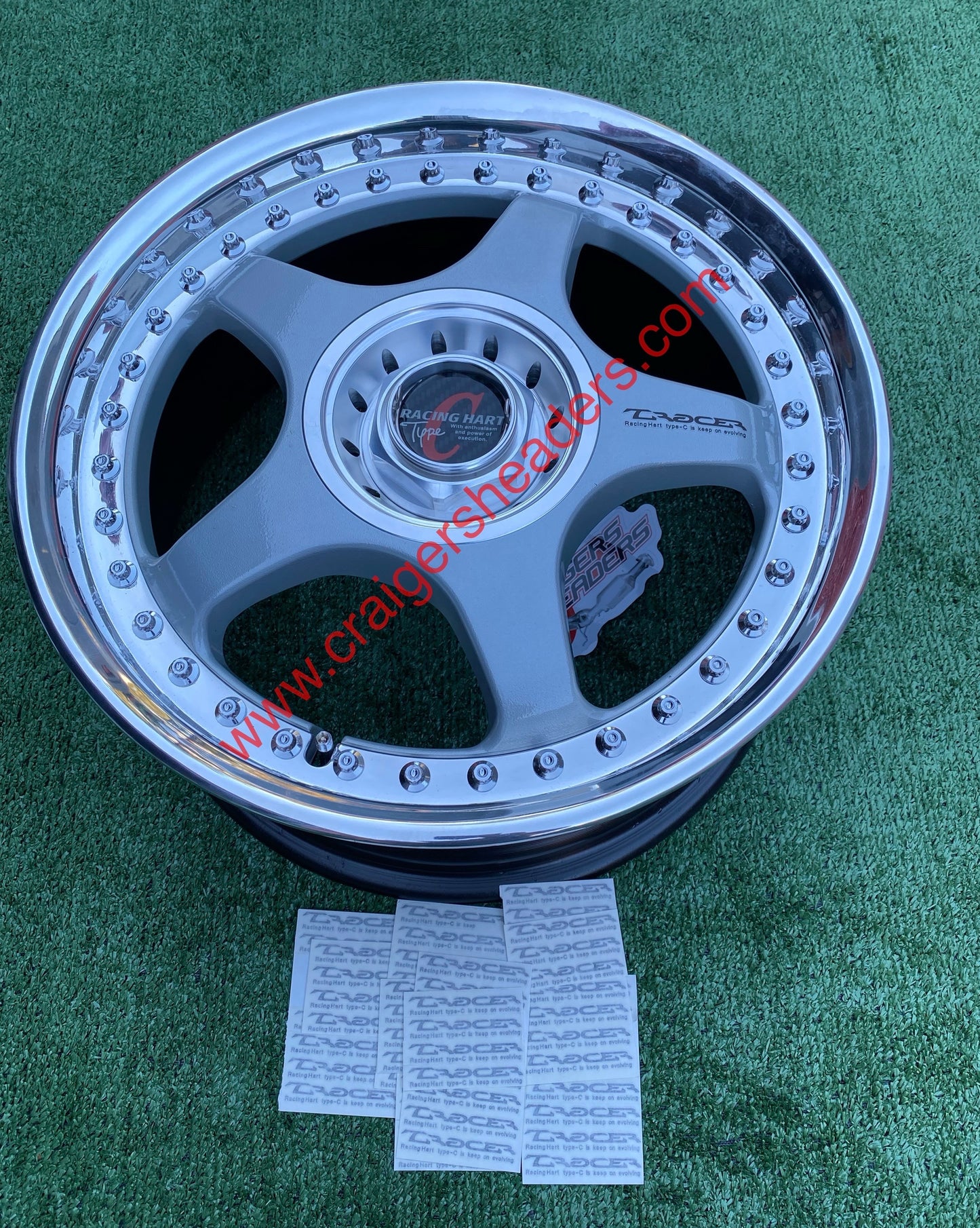 Racing Hart Tracer Type C Spoke Replacement Stickers