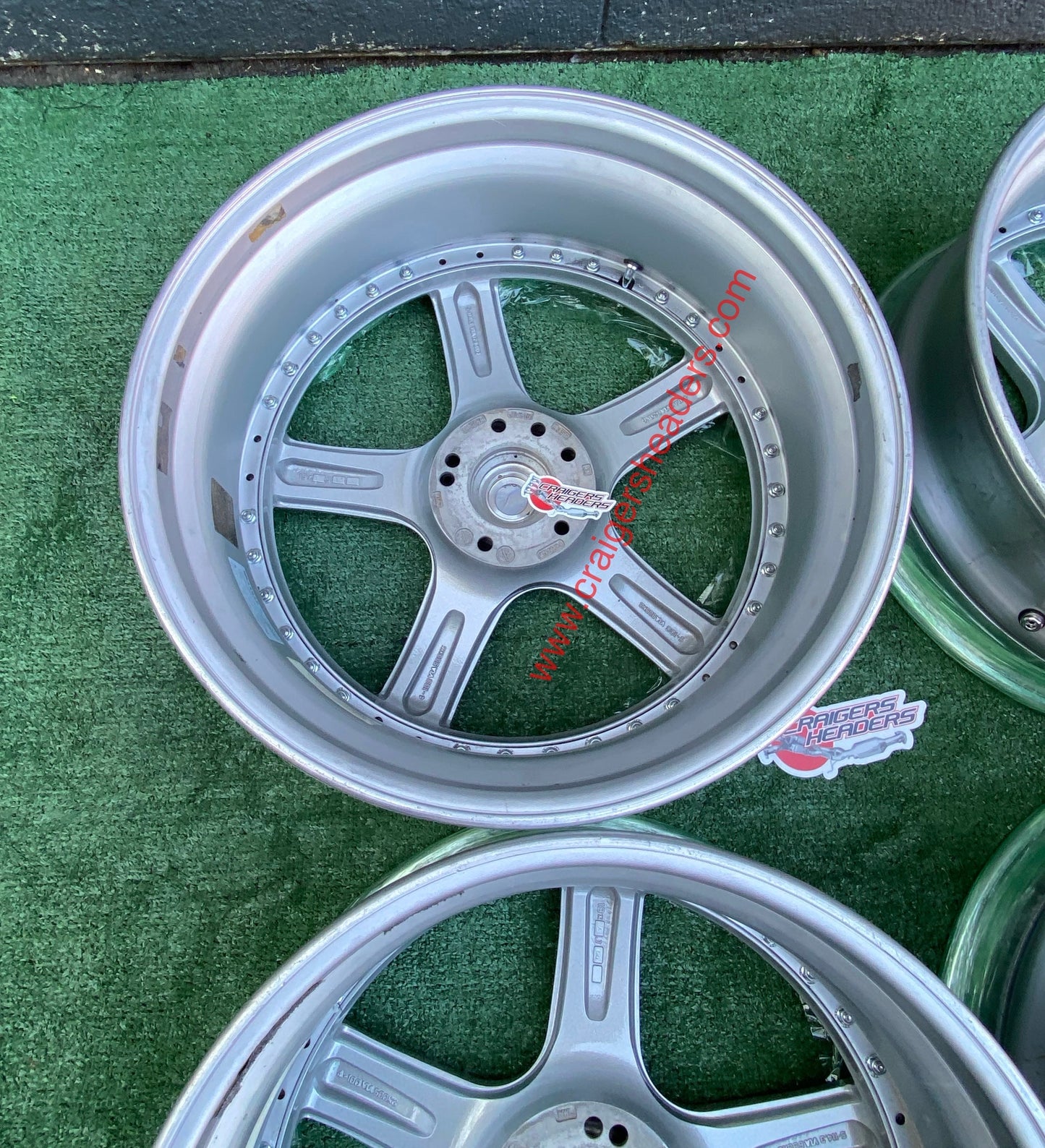 Racing Hart Type C5’s - 5x114 & 4x114 - 19 x 8” +50 Offset