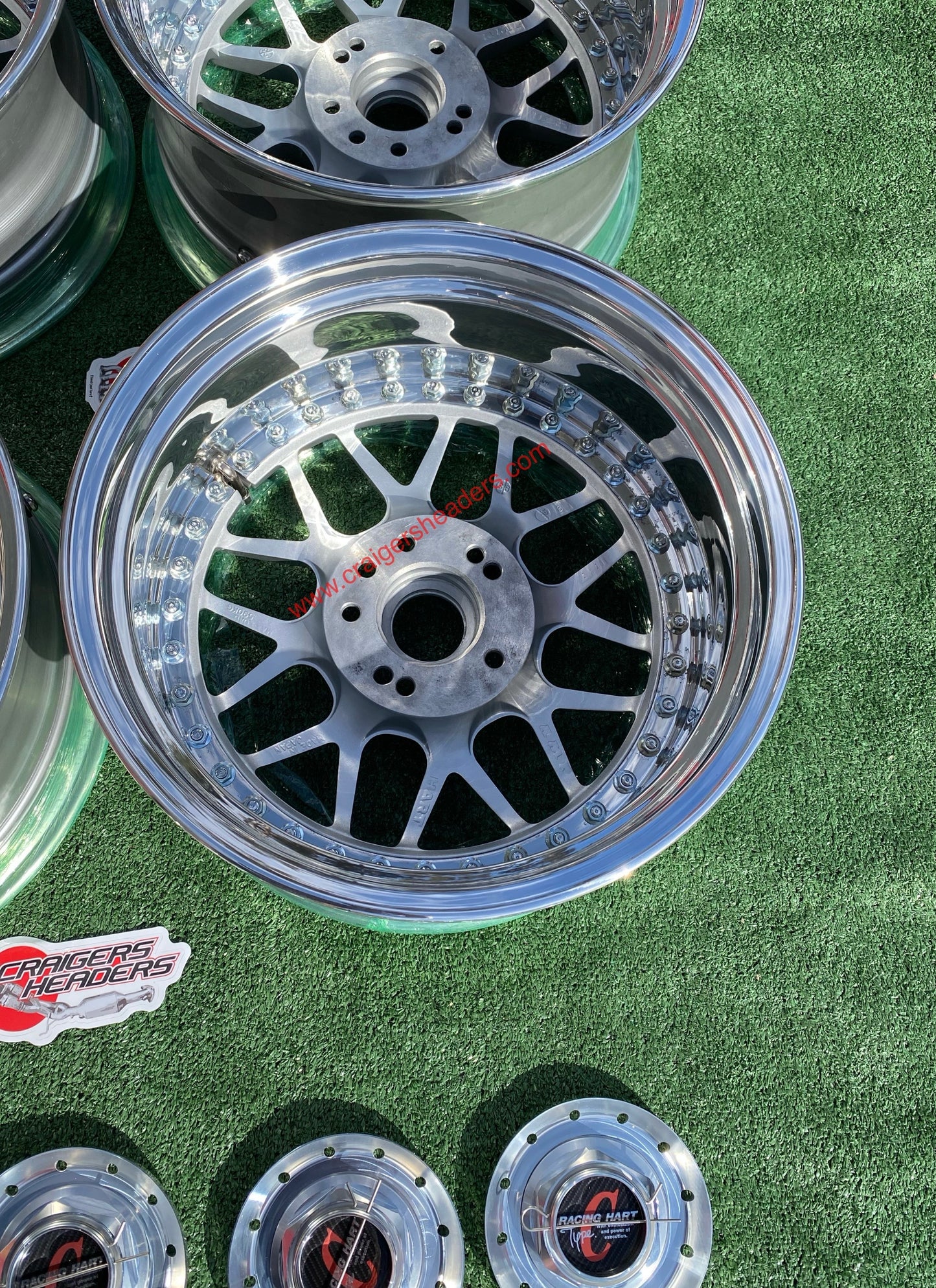Racing Hart Type C’s - 4x114 & 5x114 - 16 x 8" +38 Offset
