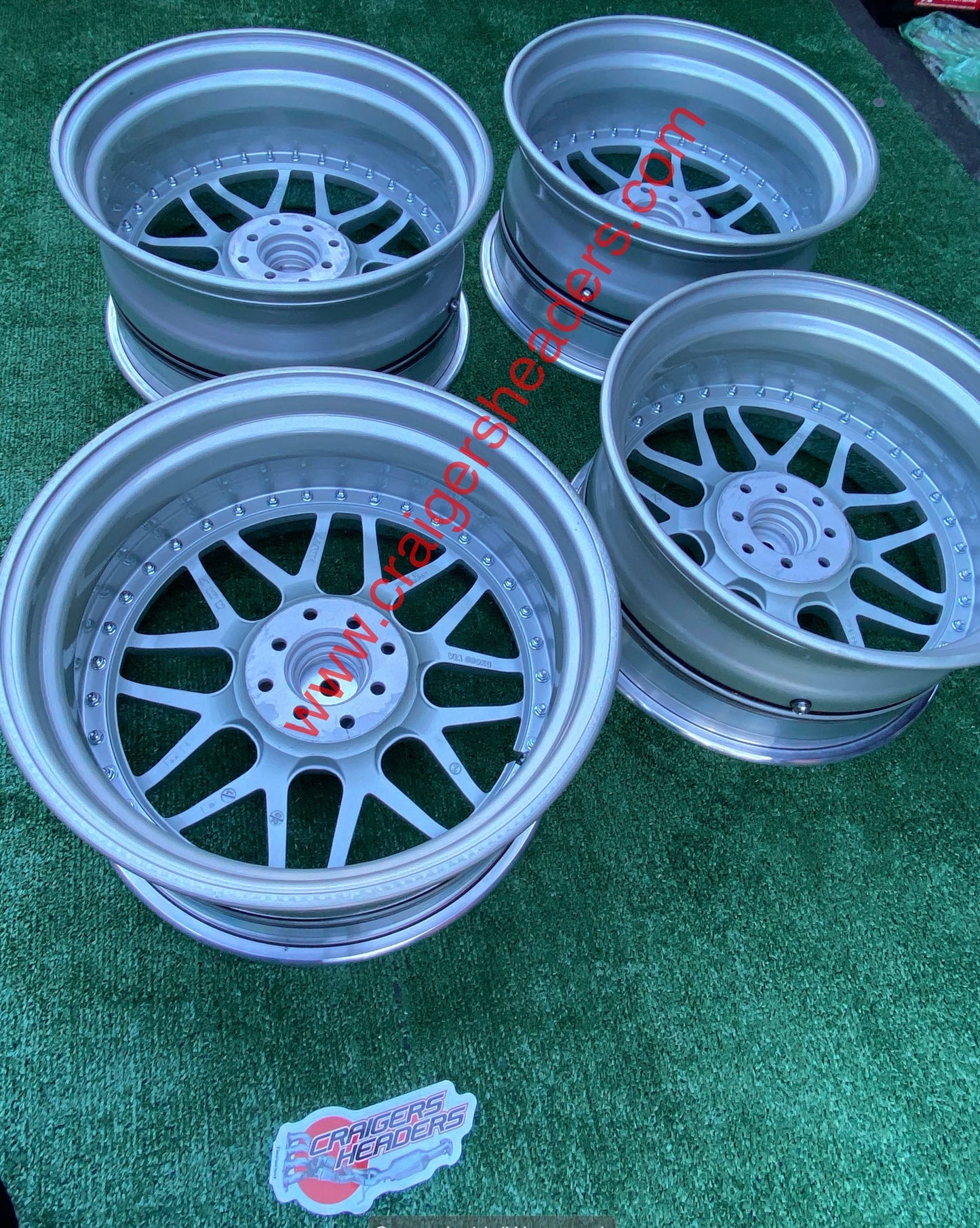 Racing Hart Type C2’s - 4x100 & 4x114 - 17X8.5" +22 Offset