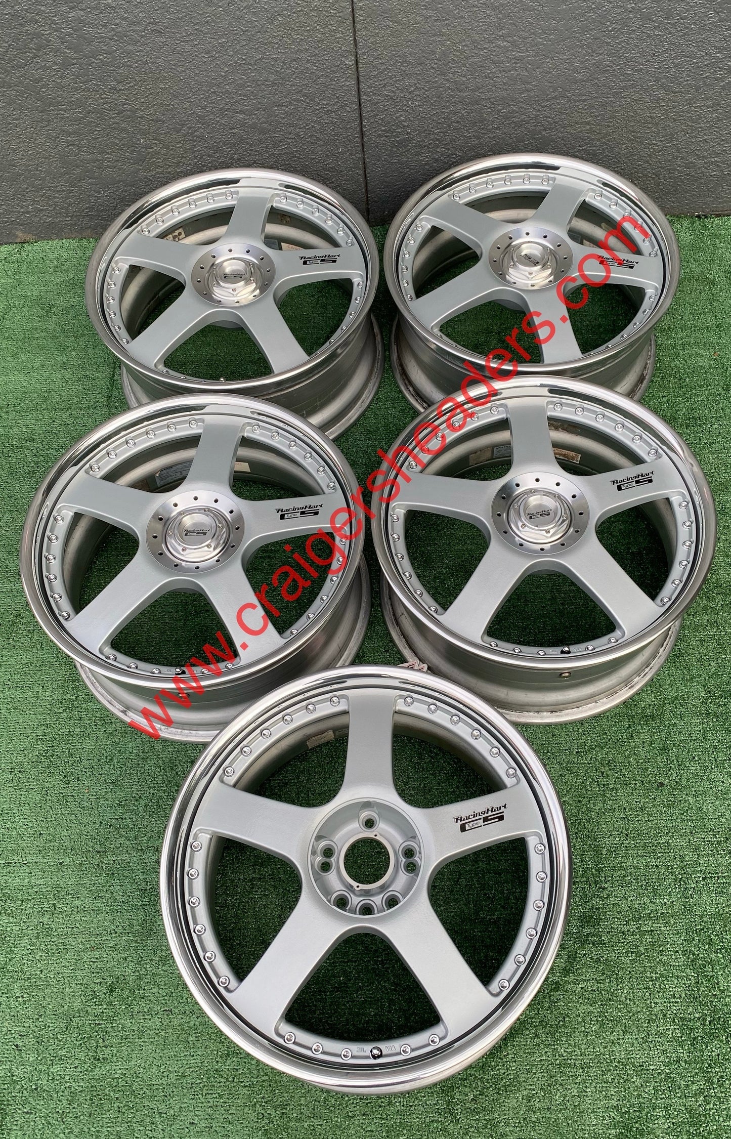 Racing Hart Type C5’s - 5x114 & 4x114 - 19 x 8.5” +45 Offset