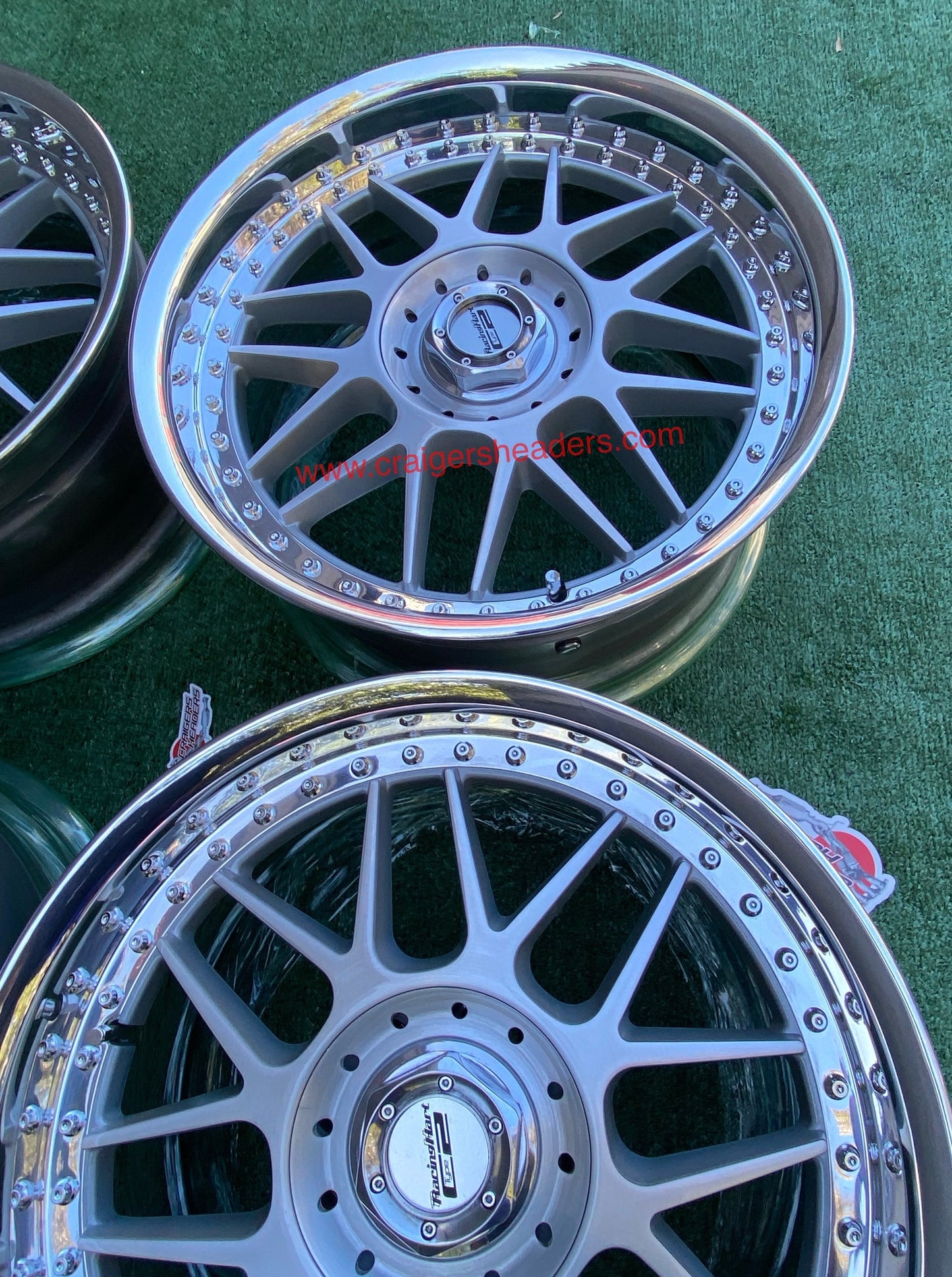 Racing Hart Type C2’s - 4x114, 5x114 - 18 x 9", +40 Offset -Square Setup
