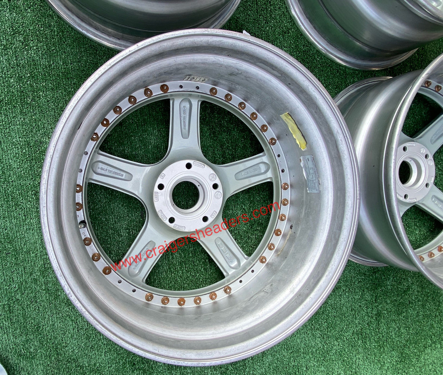Racing Hart Type C5’s - 5x114 - 18 x 8.5” +44 Offset ~ Square Setup