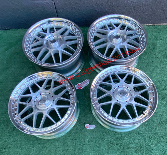 Racing Hart Type C2’s - 5x114 - 17x8" and 18x9x5” ~ NSX Setup