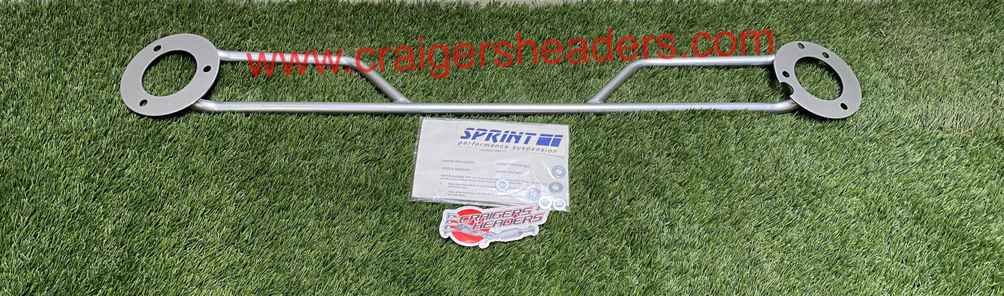 Sprint Front Strut Tower Bar 1996-1999 Mitsubishi Eclipse/Eagle Talon - Turbo Model