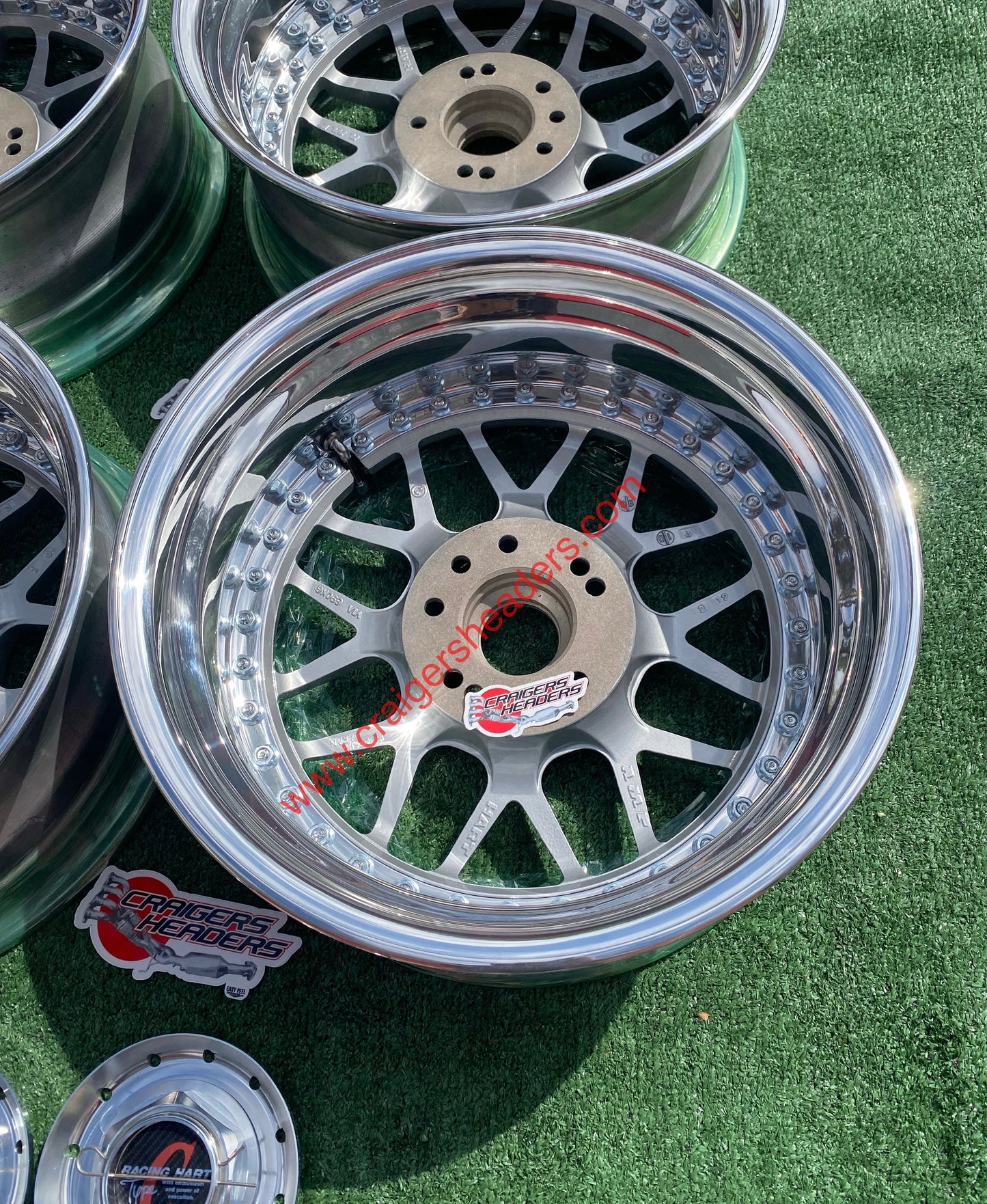 Racing Hart Type C’s - 4x114 & 5x114 - 16 x 6.5" +31 Offset