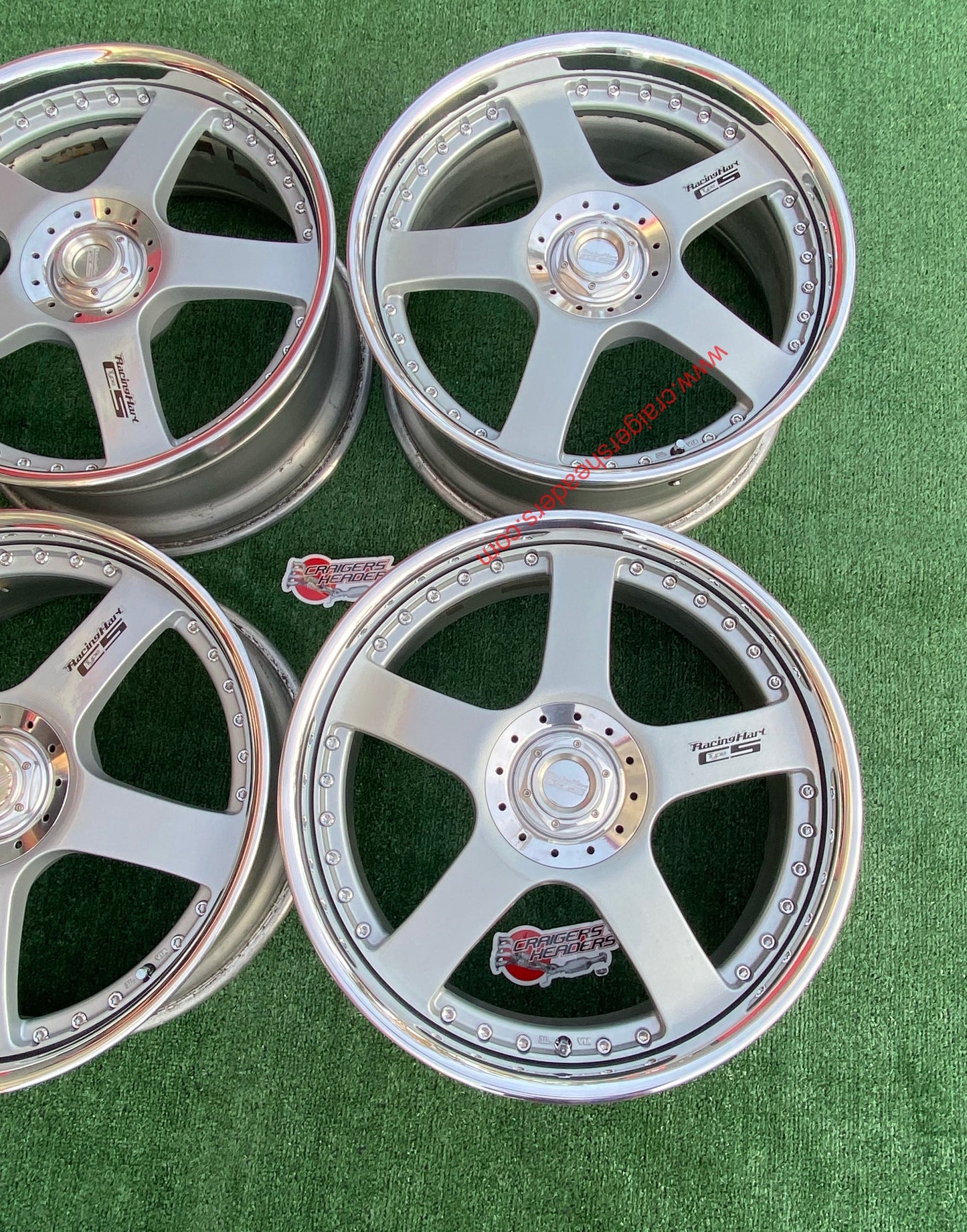Racing Hart Type C5’s - 5x114 & 4x114 - 19 x 8.5” +38 Offset