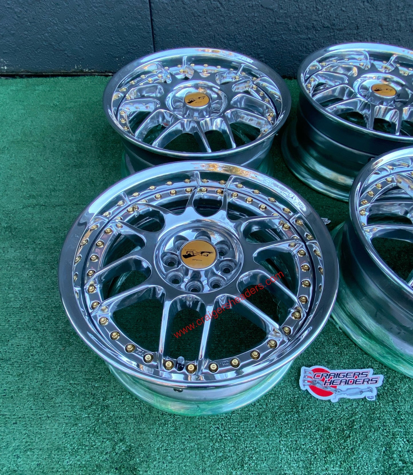 Work RS Beta Wheelset - 16 x 7” 4x100