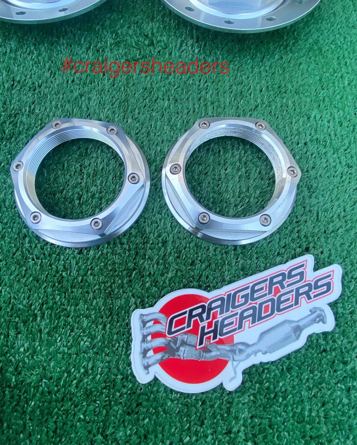 Racing Hart C5 Caps and Dishes