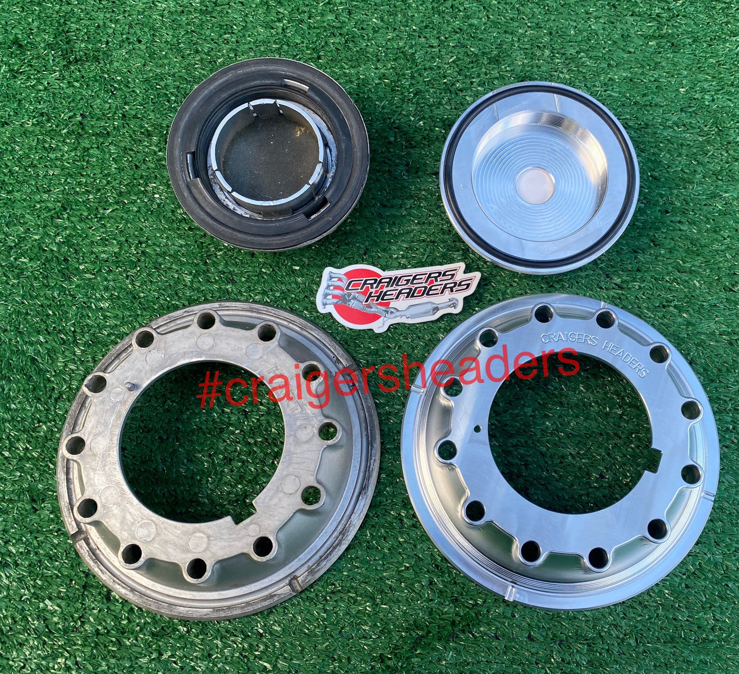 Racing Hart Type C Tracer Caps and Dishes